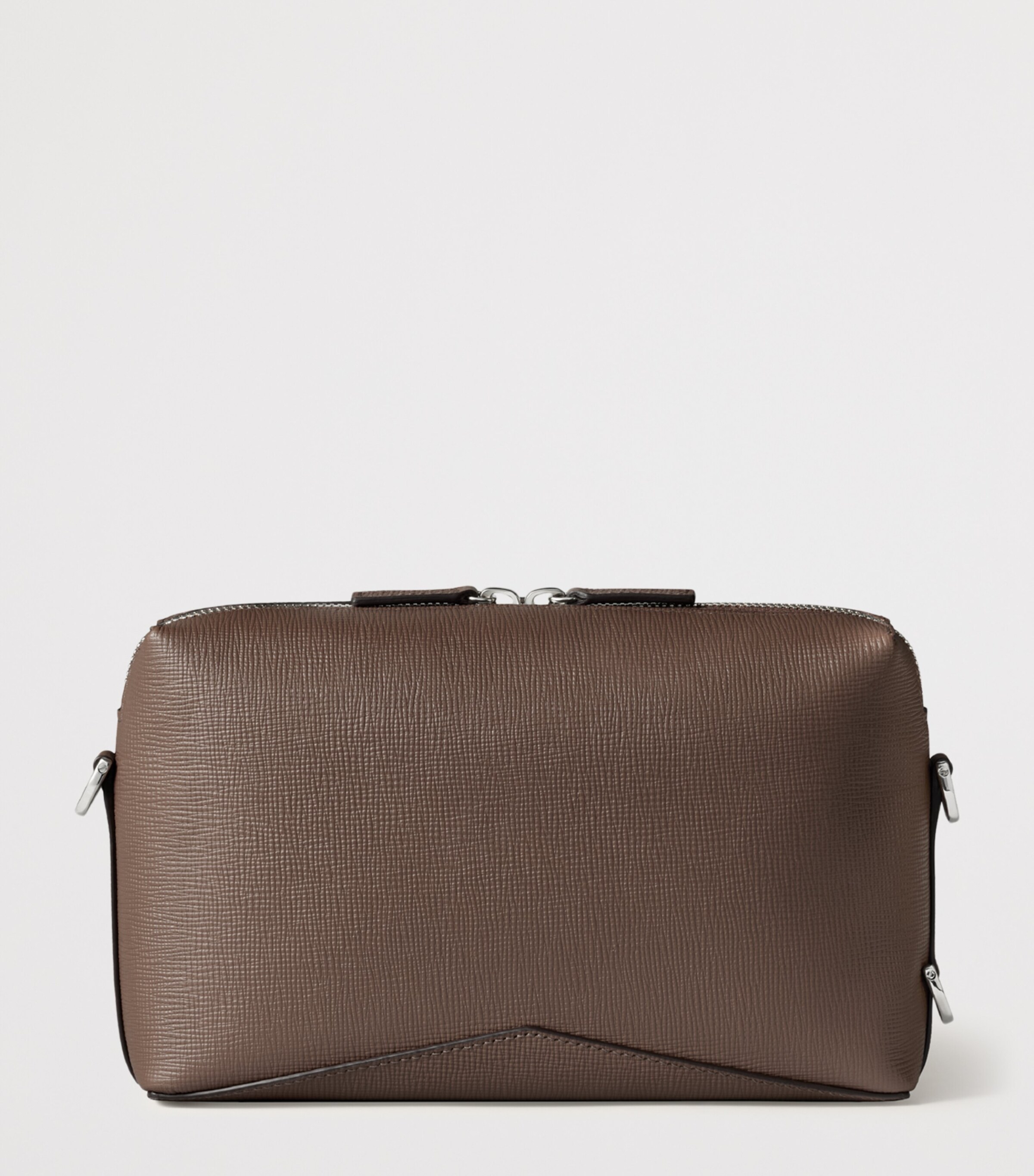 Calfskin Losange Cross-Body Bag PEPPER GREY Image 4