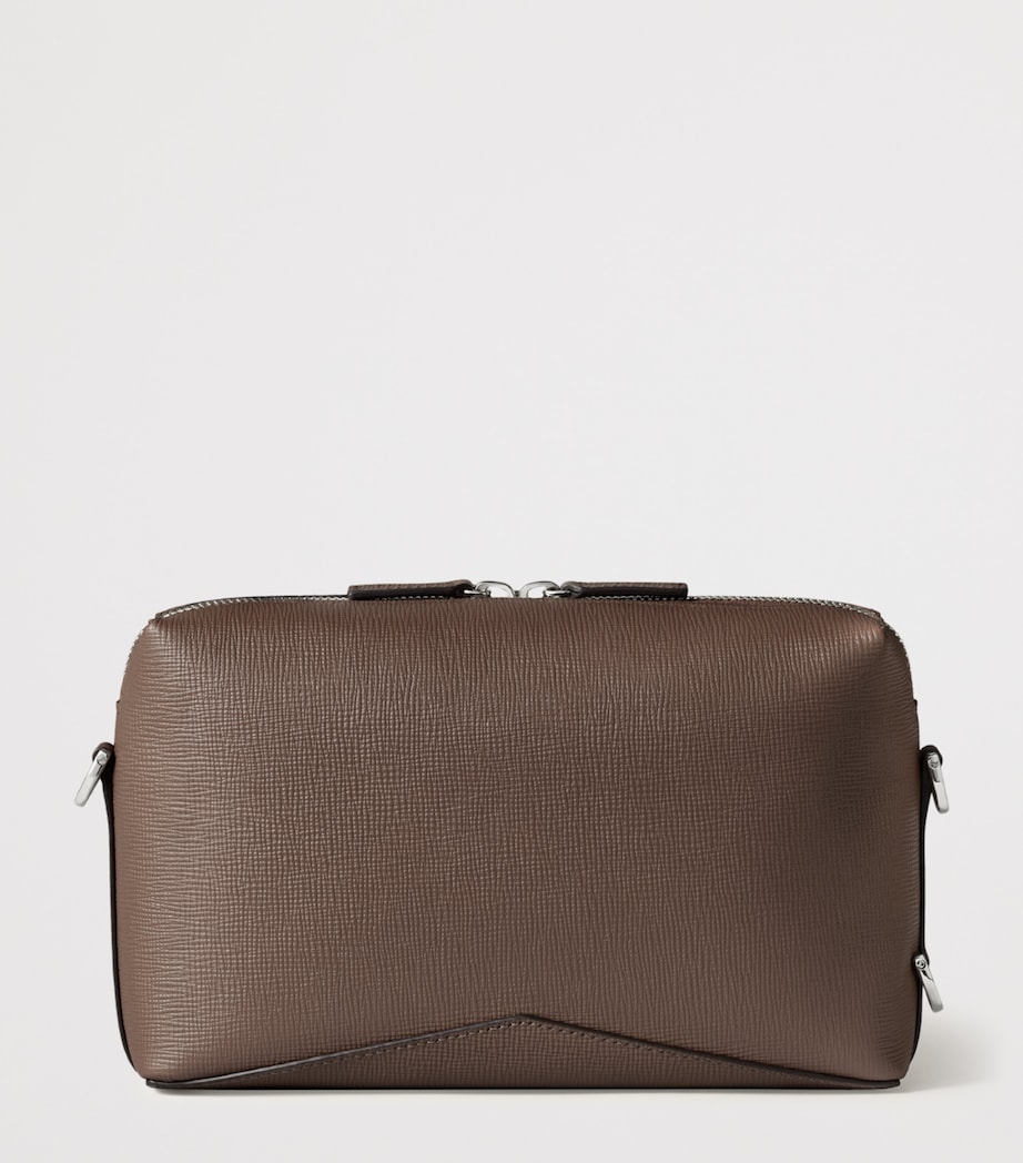 Calfskin Losange Cross-Body Bag PEPPER GREY Image 4