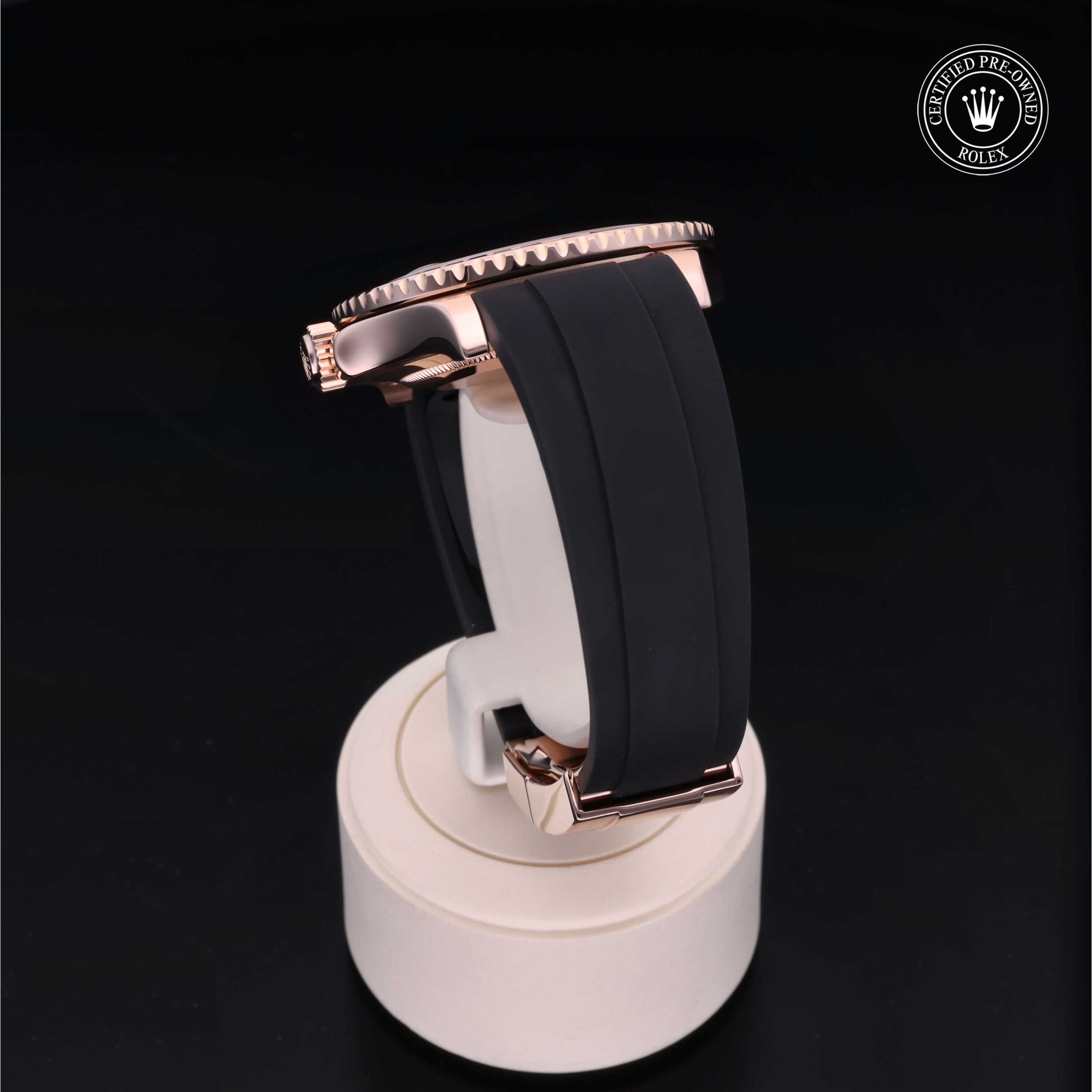 Model image: rolex-certified-pre-owned-Oyster Perpetual Yacht-Master-40mm-18ct Everose Gold-2010s-M116695SATS-0002 thumbnail 2