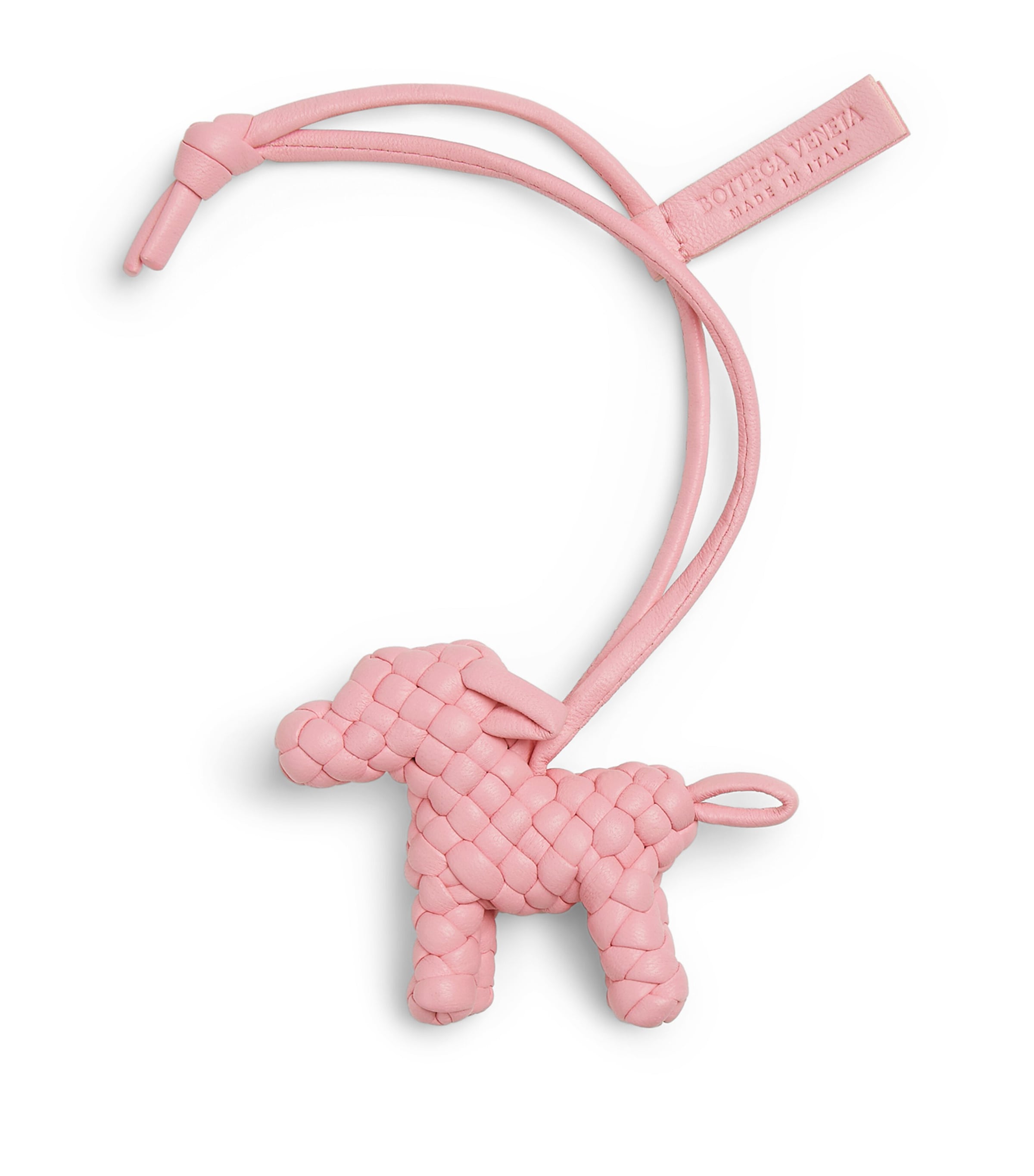 Lambskin Woven Dog Charm 5830 Image 1