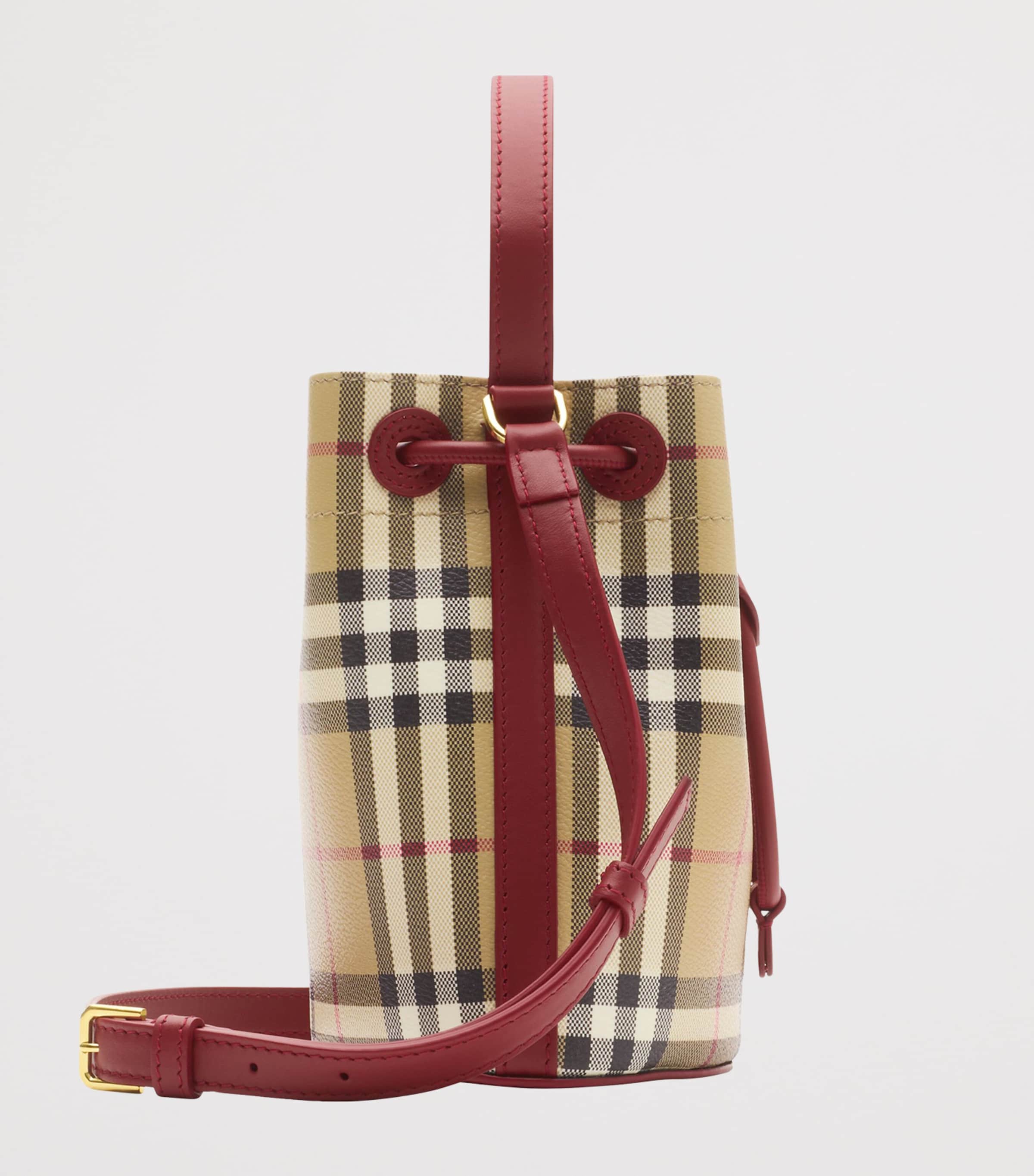 Mini Check Bucket Bag VNTG CHKRUBY Image 3