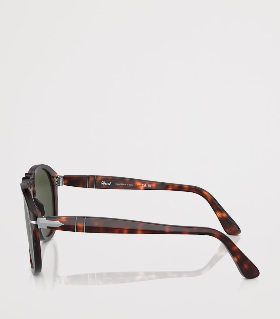 Persol Original Pilot Sunglasses Brown Image 3