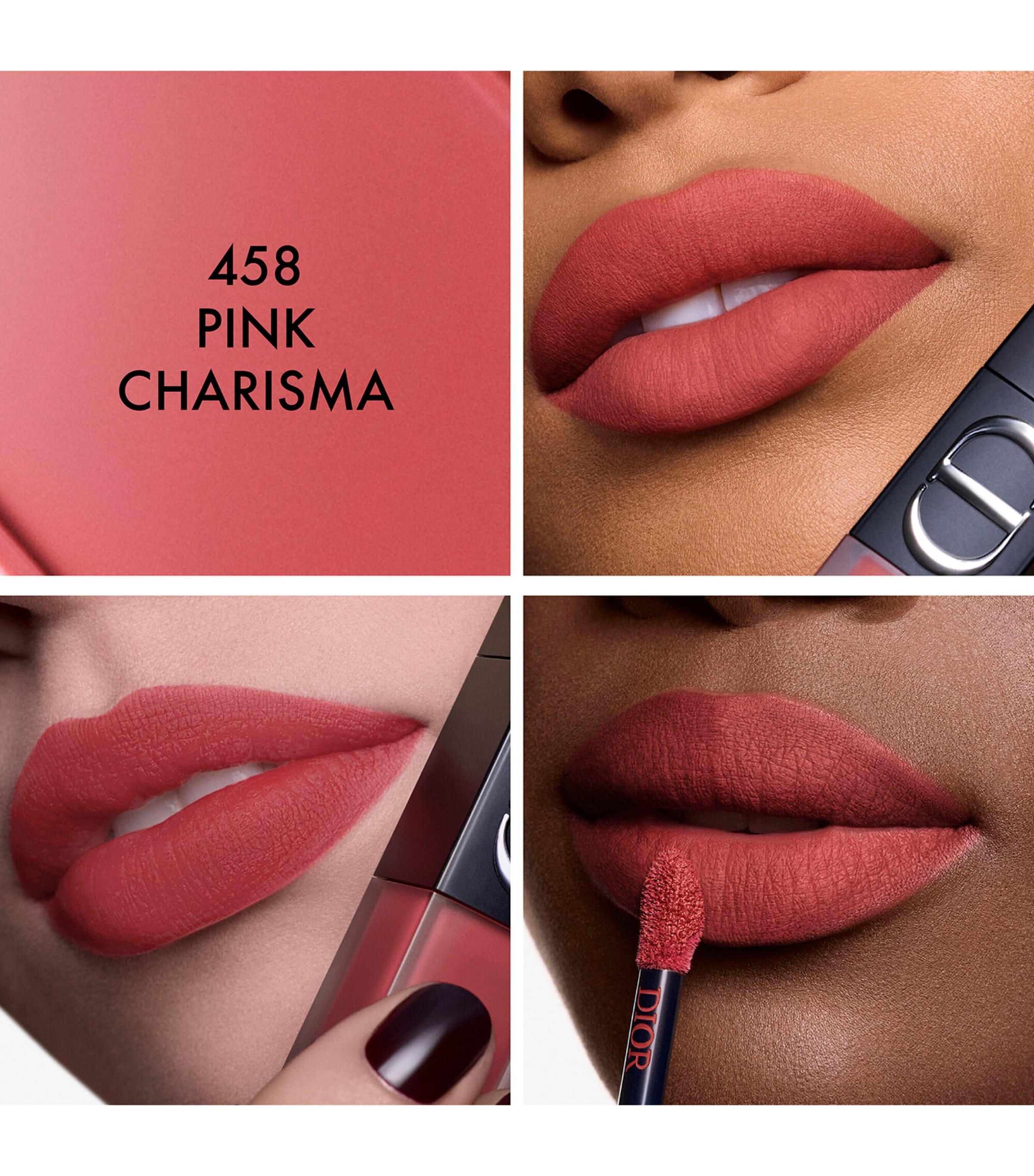 DIOR Rouge Dior On Stage Ink Lipstick Pink Image 2
