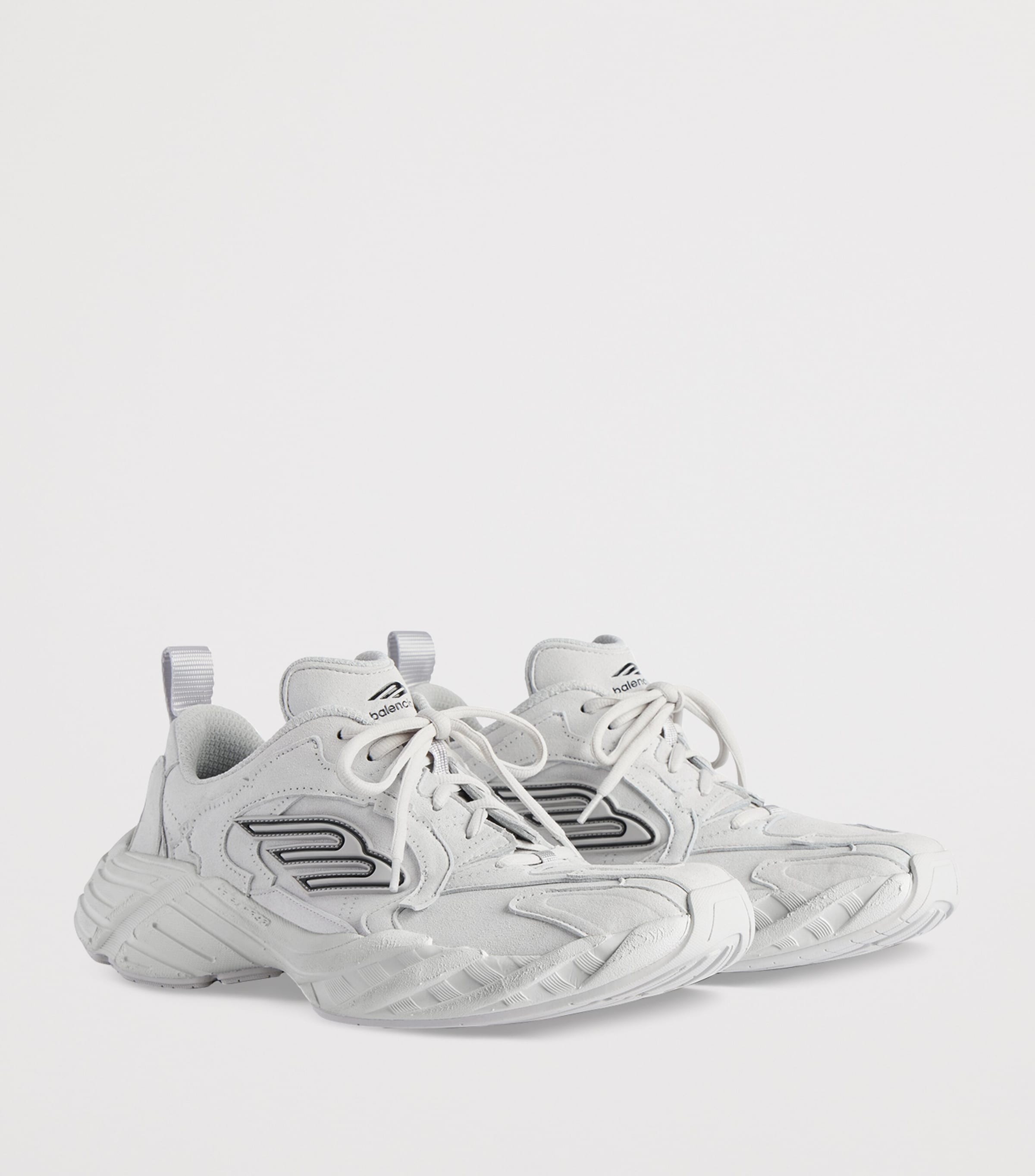 Balenciaga Suede Monday Sneakers | Harrods US
