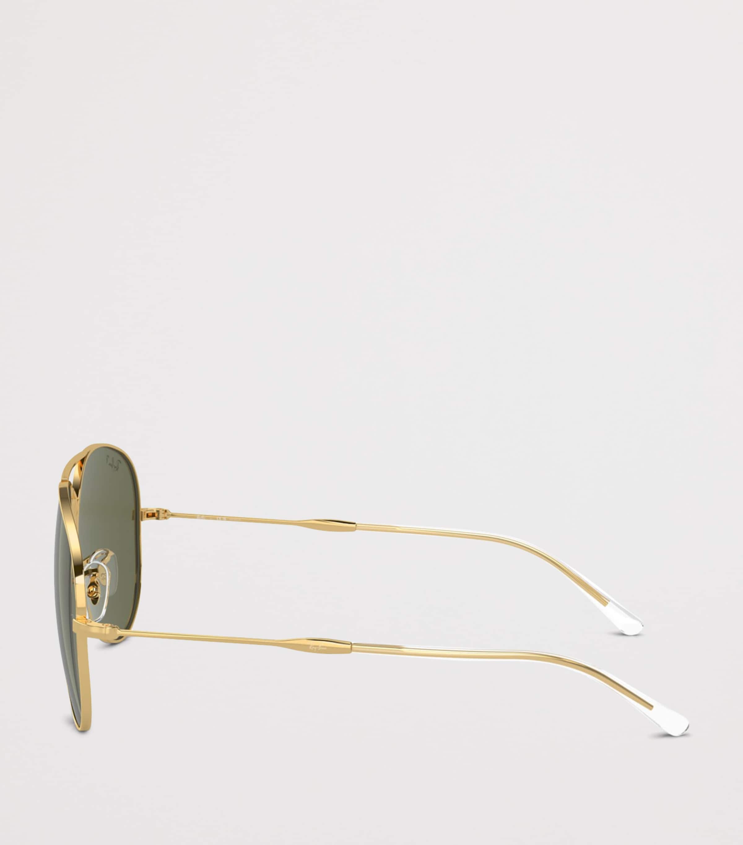 Ray-Ban Metal Old Aviator Pilot Sunglasses Image 3