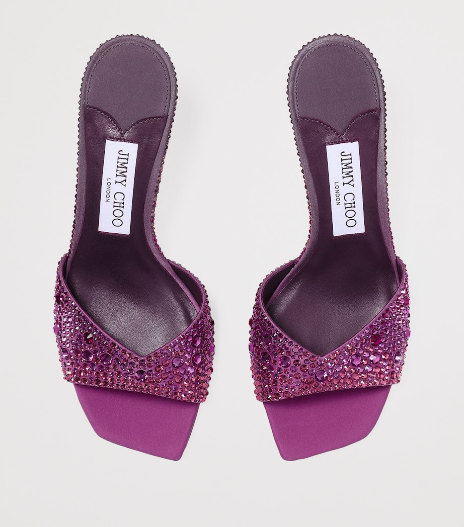 Skye 70 Embellished Mules WINTER BLOOM/VIOLET Image 3