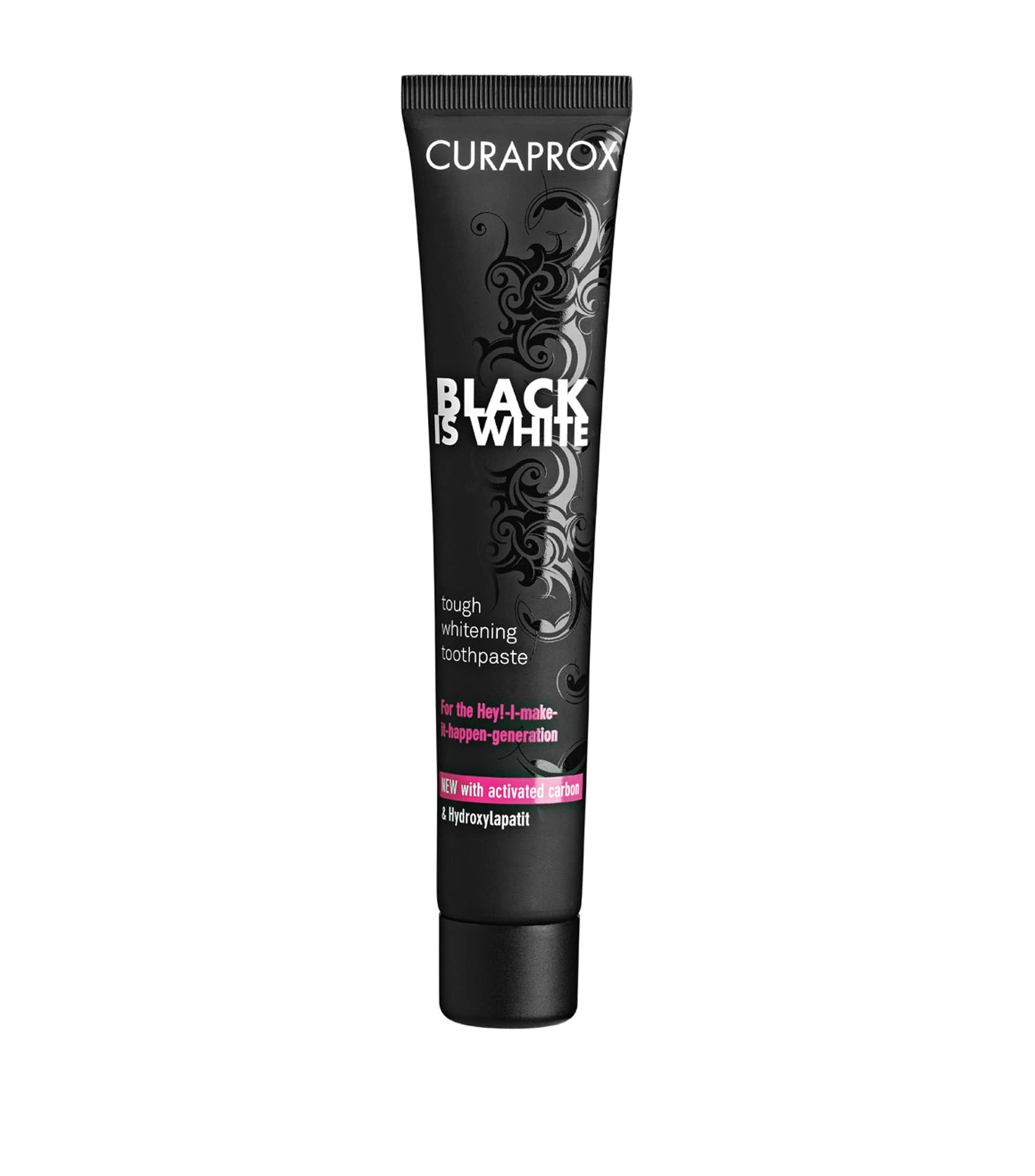 Curaprox Black Is White Charcoal Whitening Toothpaste