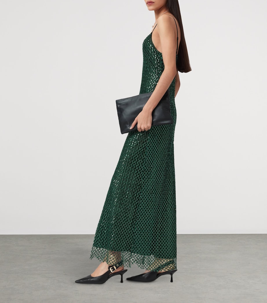 Chantelle Midi Dress EMERALD GREEN Image 5