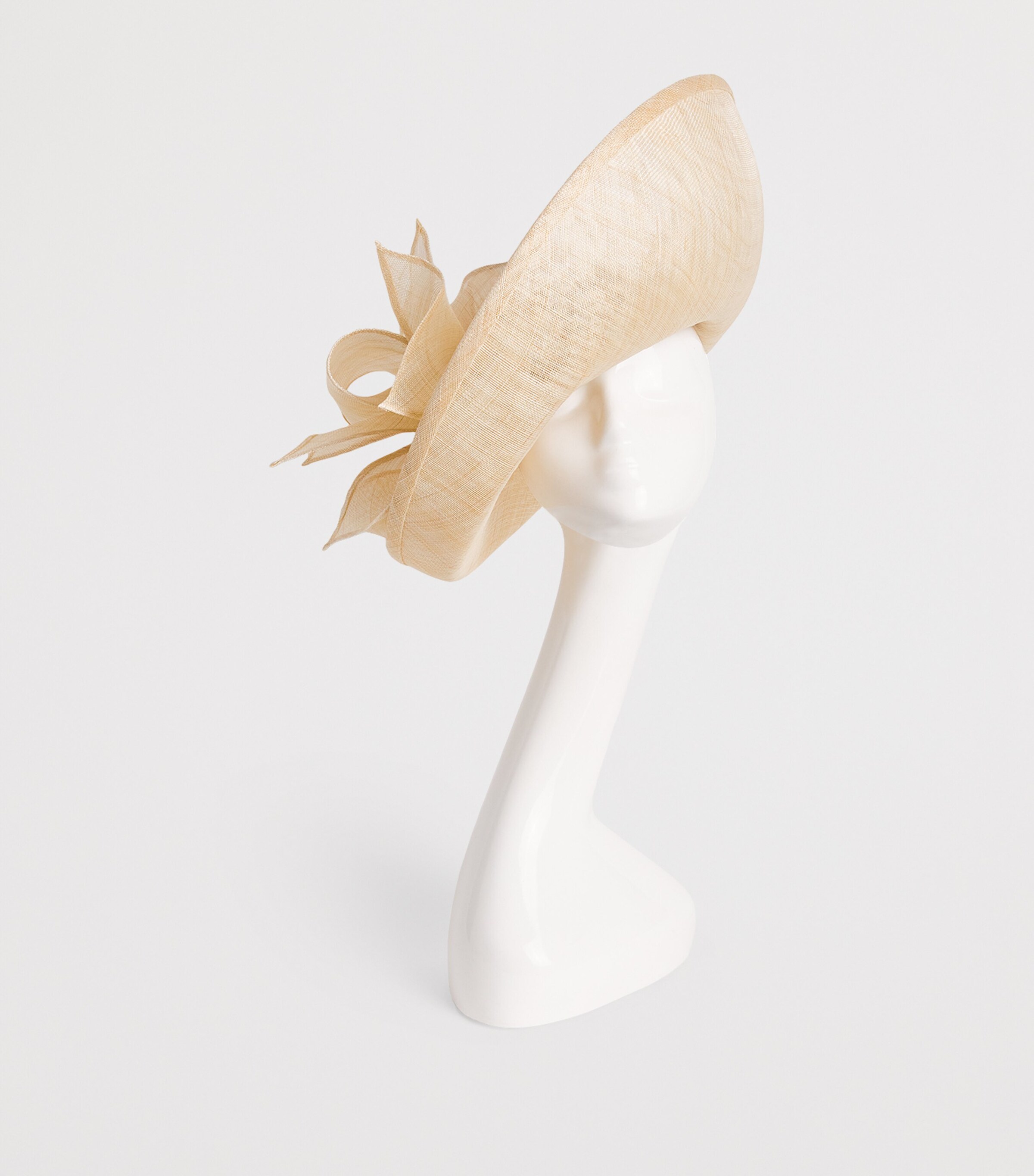 Rachel Trevor-Morgan Ruffle-Detail Hat Fascinator Natural Image 2