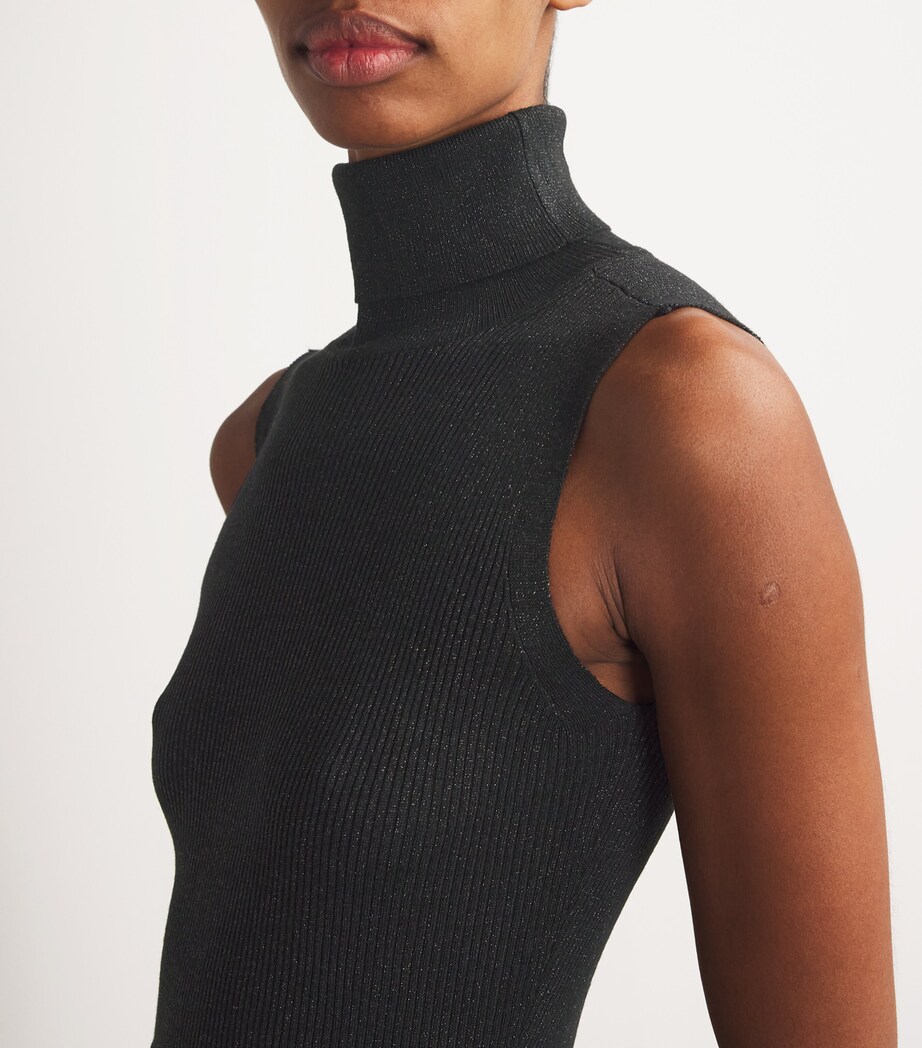 Zoelle Midi Dress BLACK SPARKLE Image 4