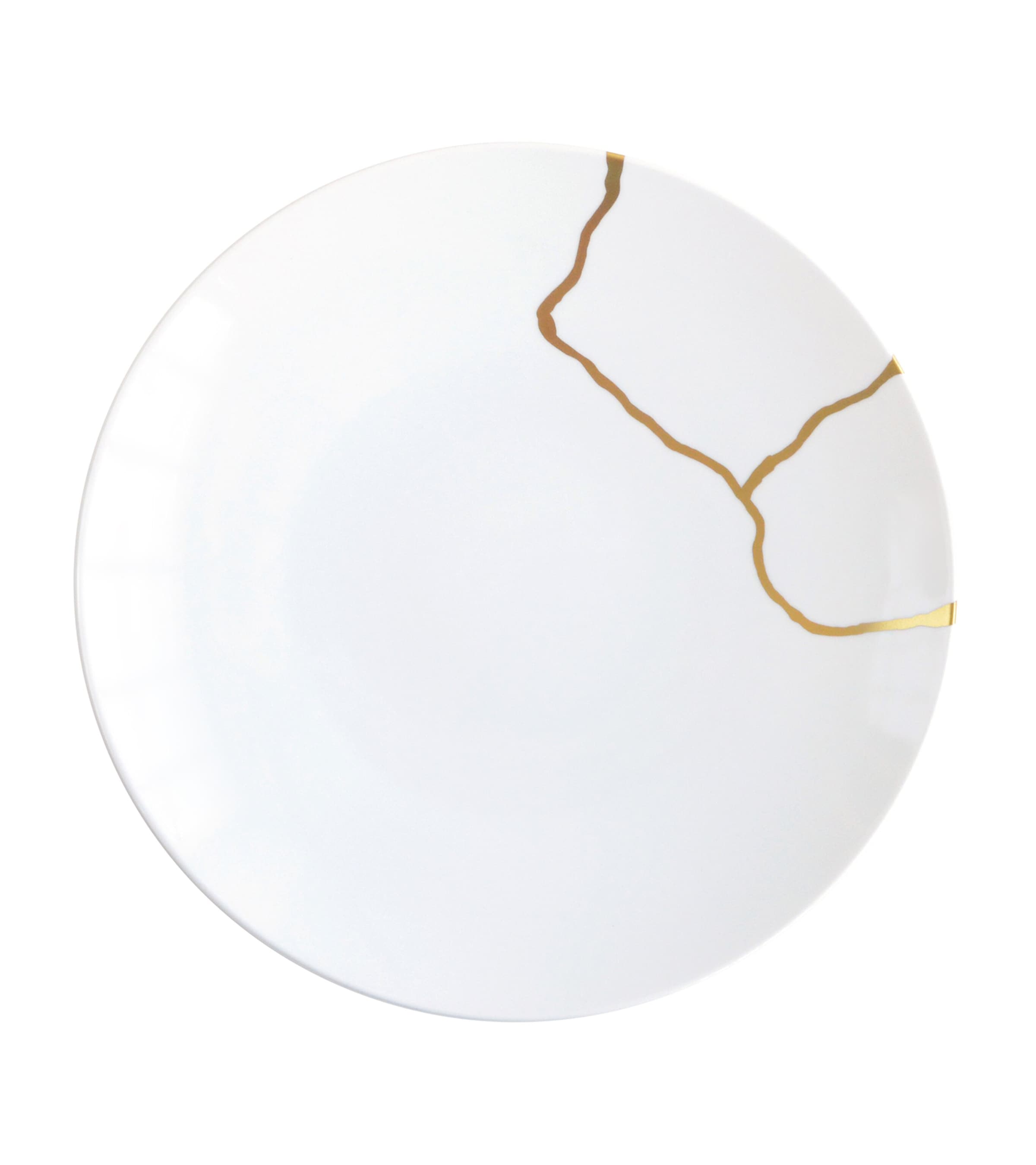 Bernardaud Set of 12 Kintsugi Dinner Plates (26cm) Or Image 10