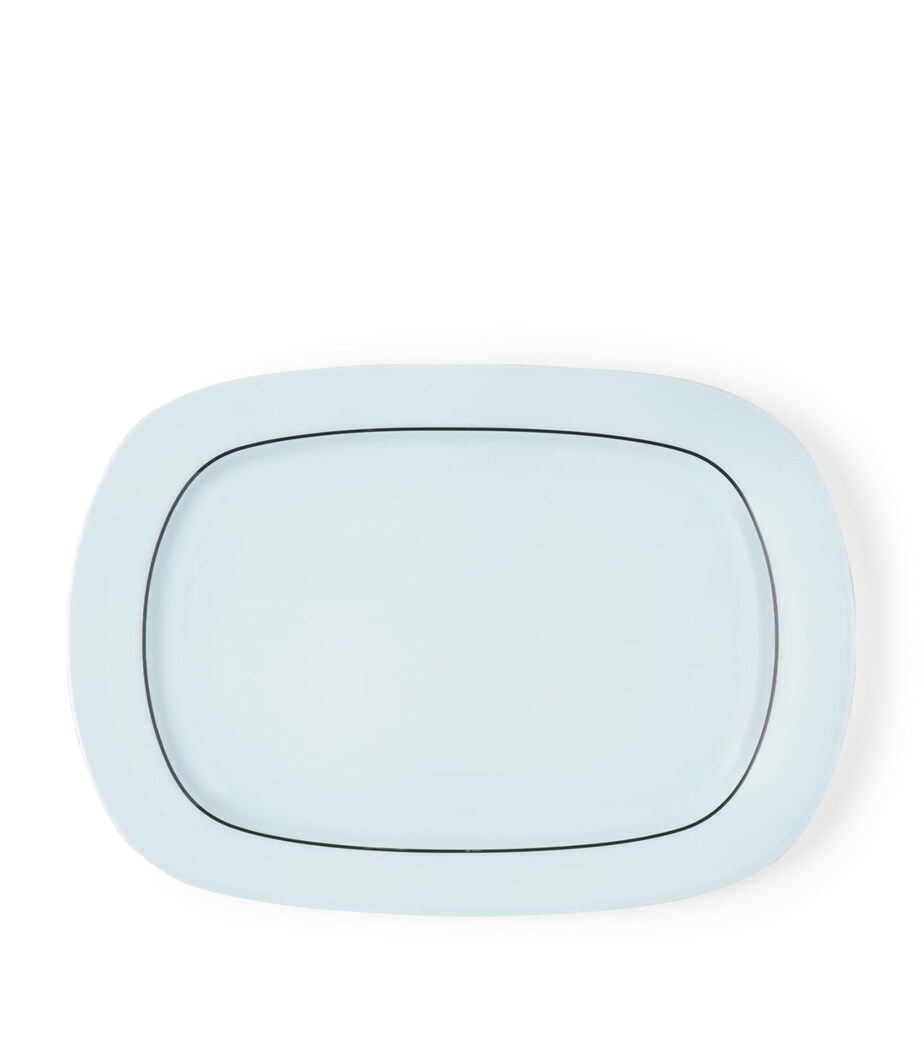 Prada Celadon Porcelain Tray (25cm) Image 1