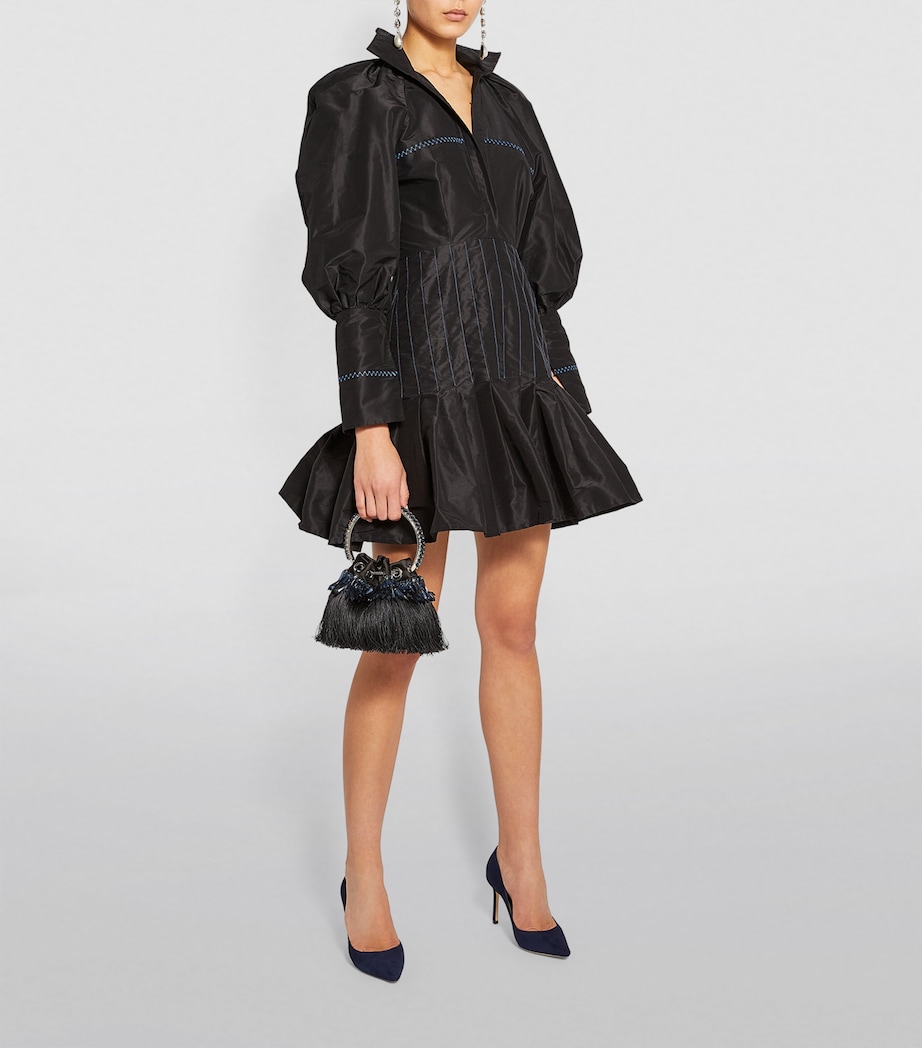 Romy 85 Suede Pumps NAVY Image 4