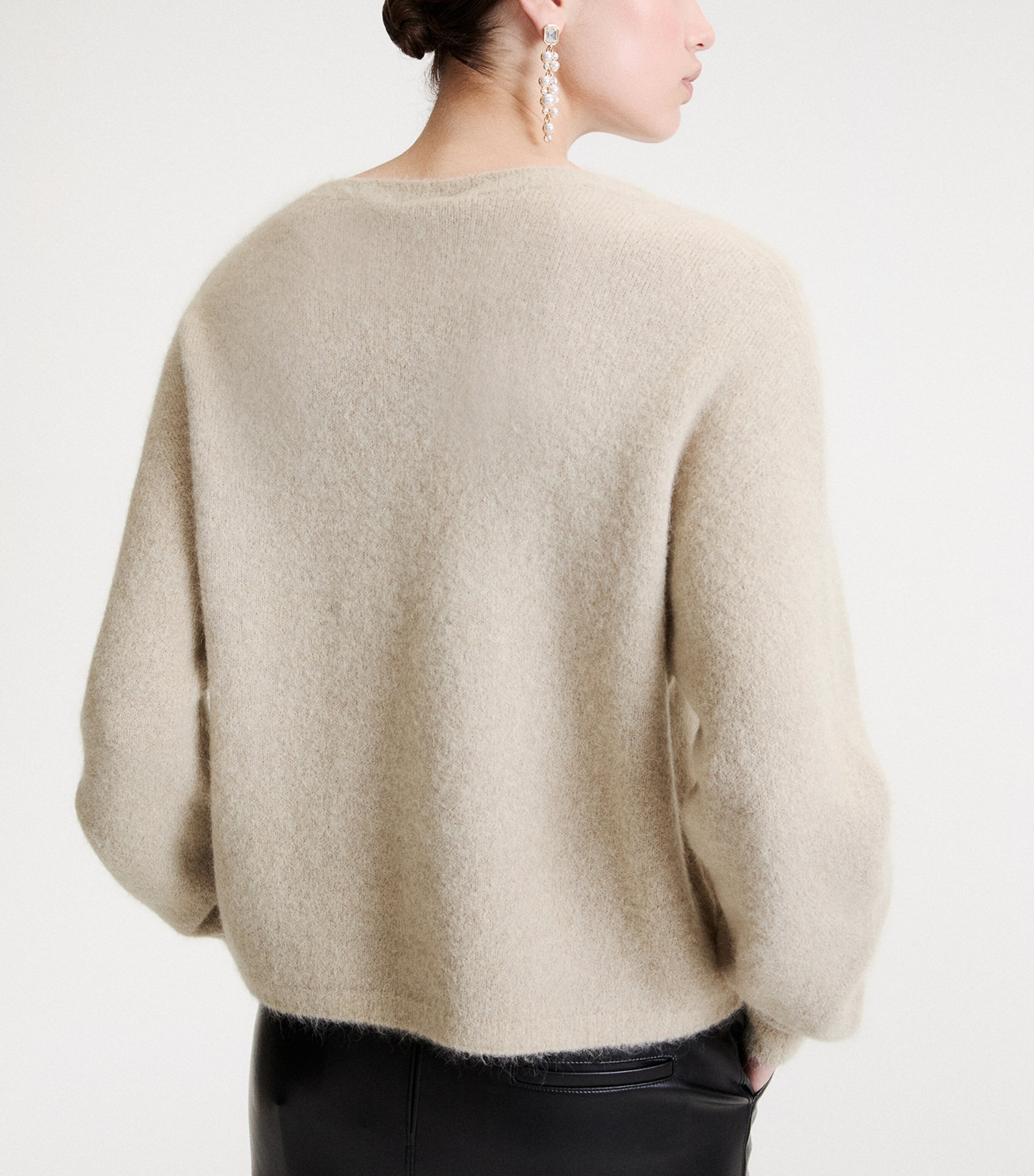 Marella Womens Alpaca-Blend Sweater Oregano Image 3