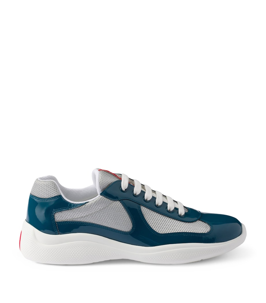 Prada Patent Leather America's Cup Sneakers Image 1