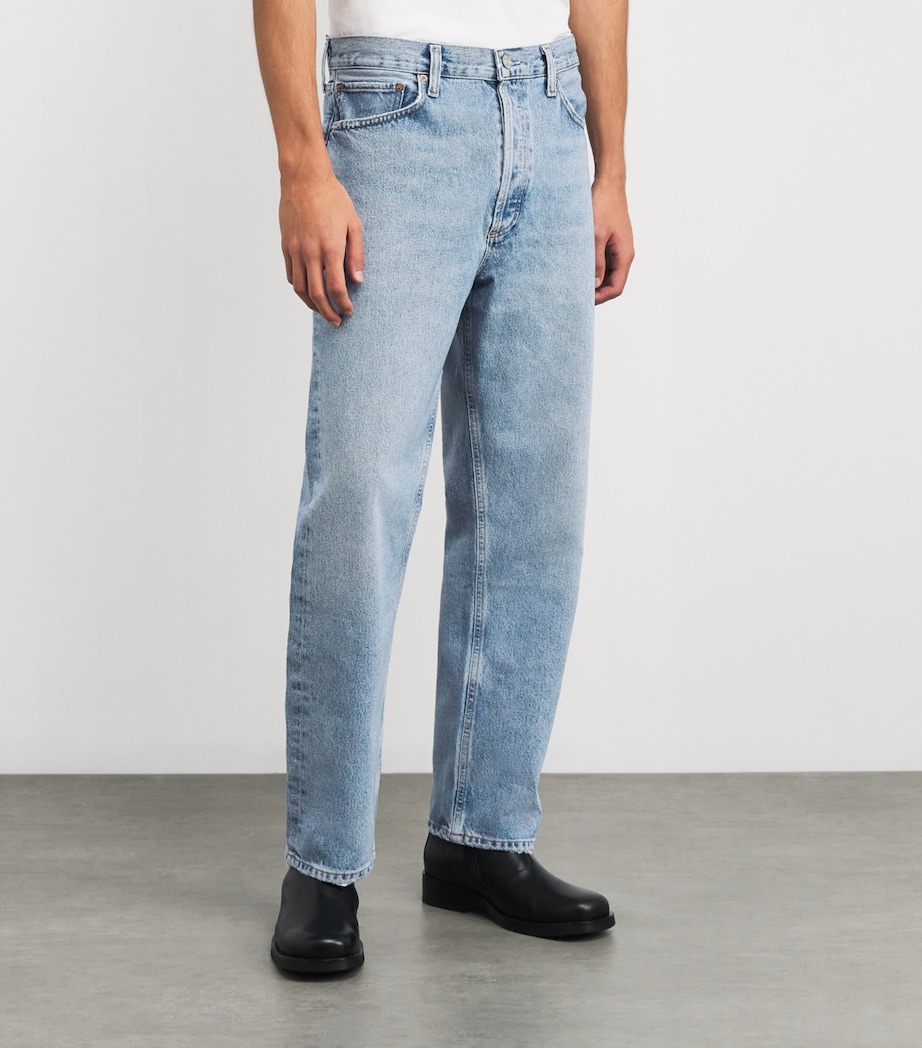 90's Straight Jeans FORCE (VINT MARBLED) Image 3