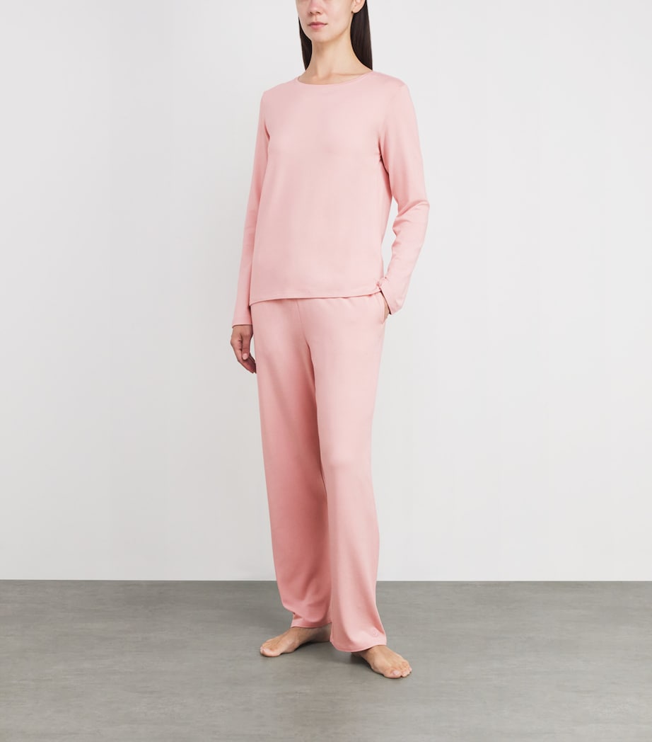 Jersey Pyjama Set PINK Image 2