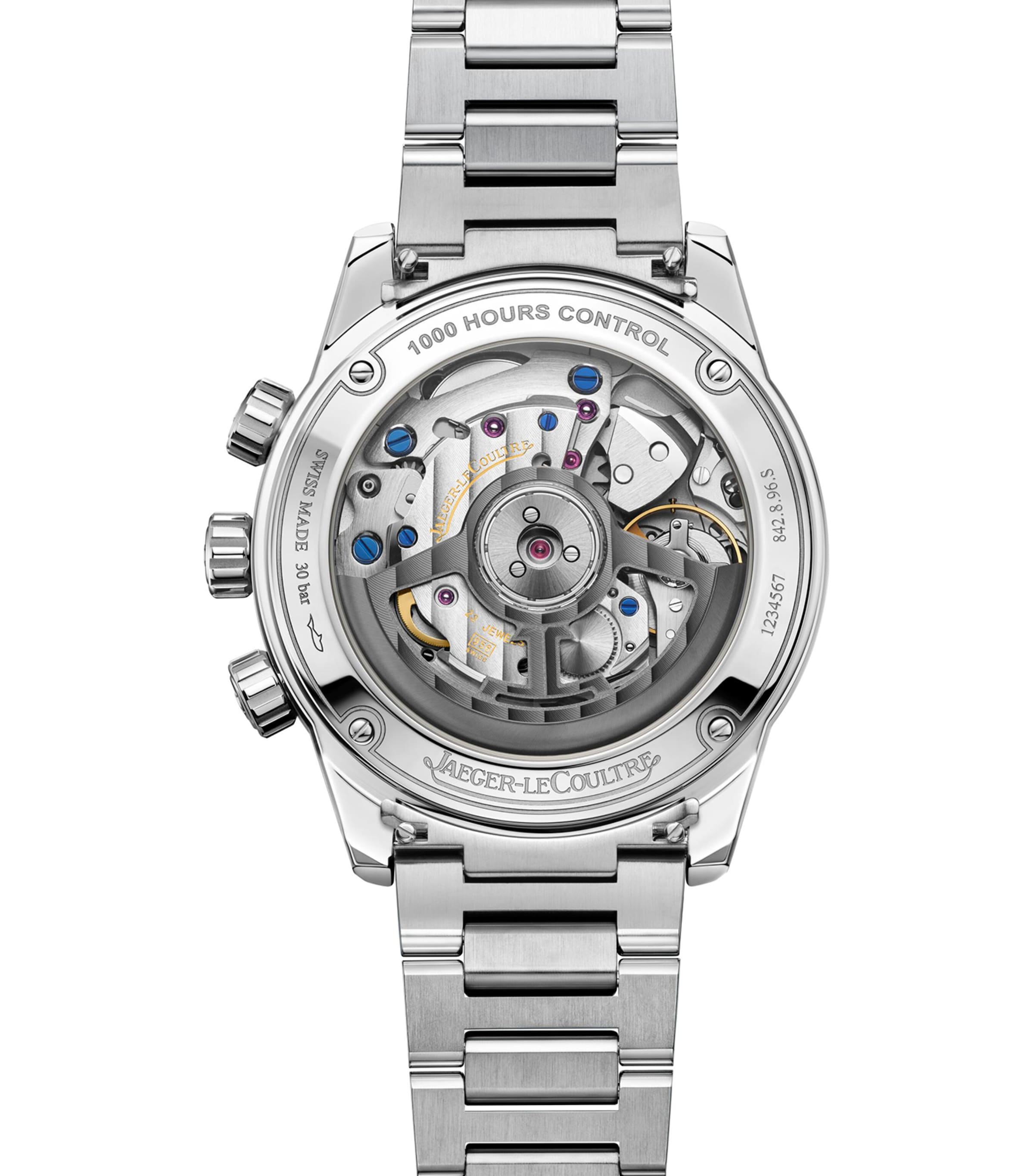 Stainless Steel Polaris Mariner Memovox Watch 42mm STAINLESS STEEL Image 3