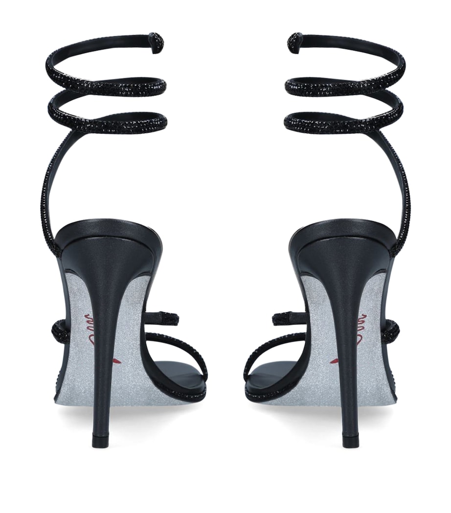 Embellished Cleo Sandals 105 BLACK Image 6