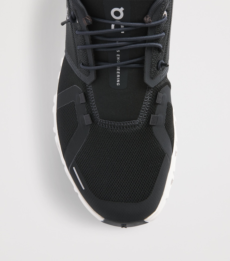 On Mens Cloud 6 Trainers Black | White Image 6