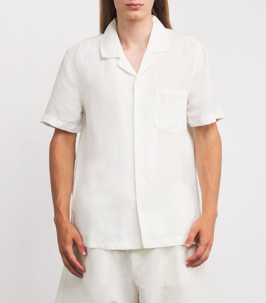 Cuban Collar Shirt VINTAGE WRM MOONLGT Image 3