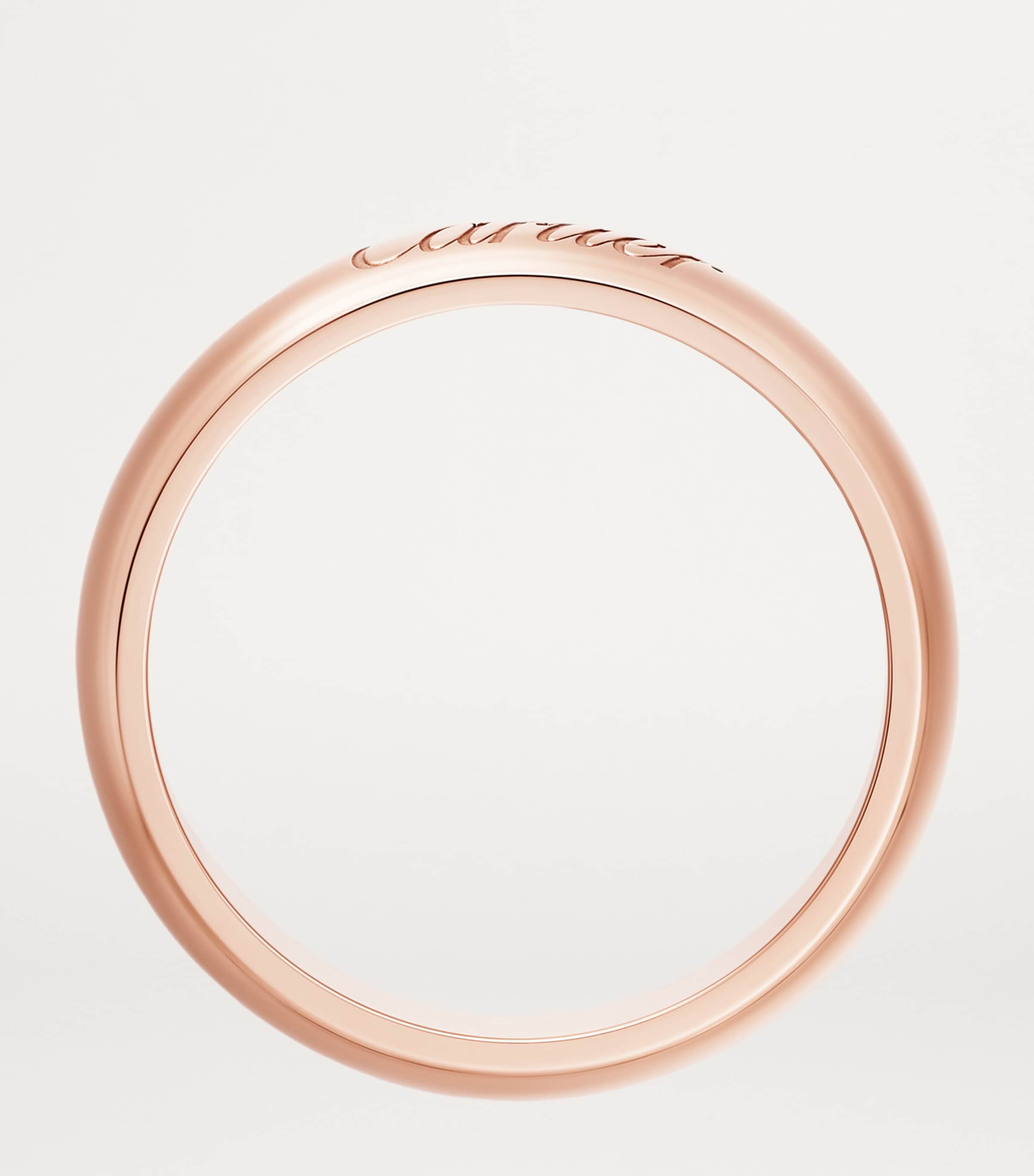 Rose Gold C de Cartier Wedding Ring ROSE GOLD Image 2