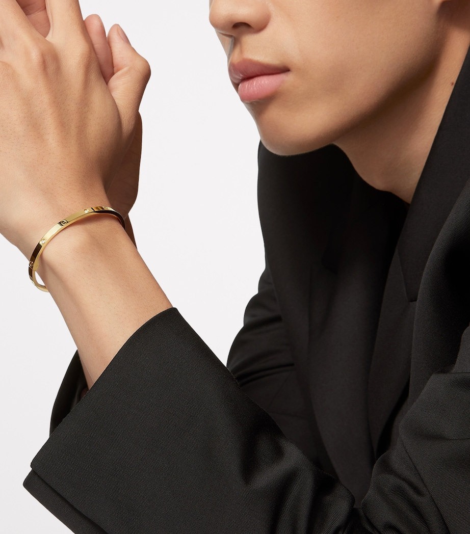 LOVE Small Yellow Gold 6-Diamond Bracelet YELLOW GOLD Image 7