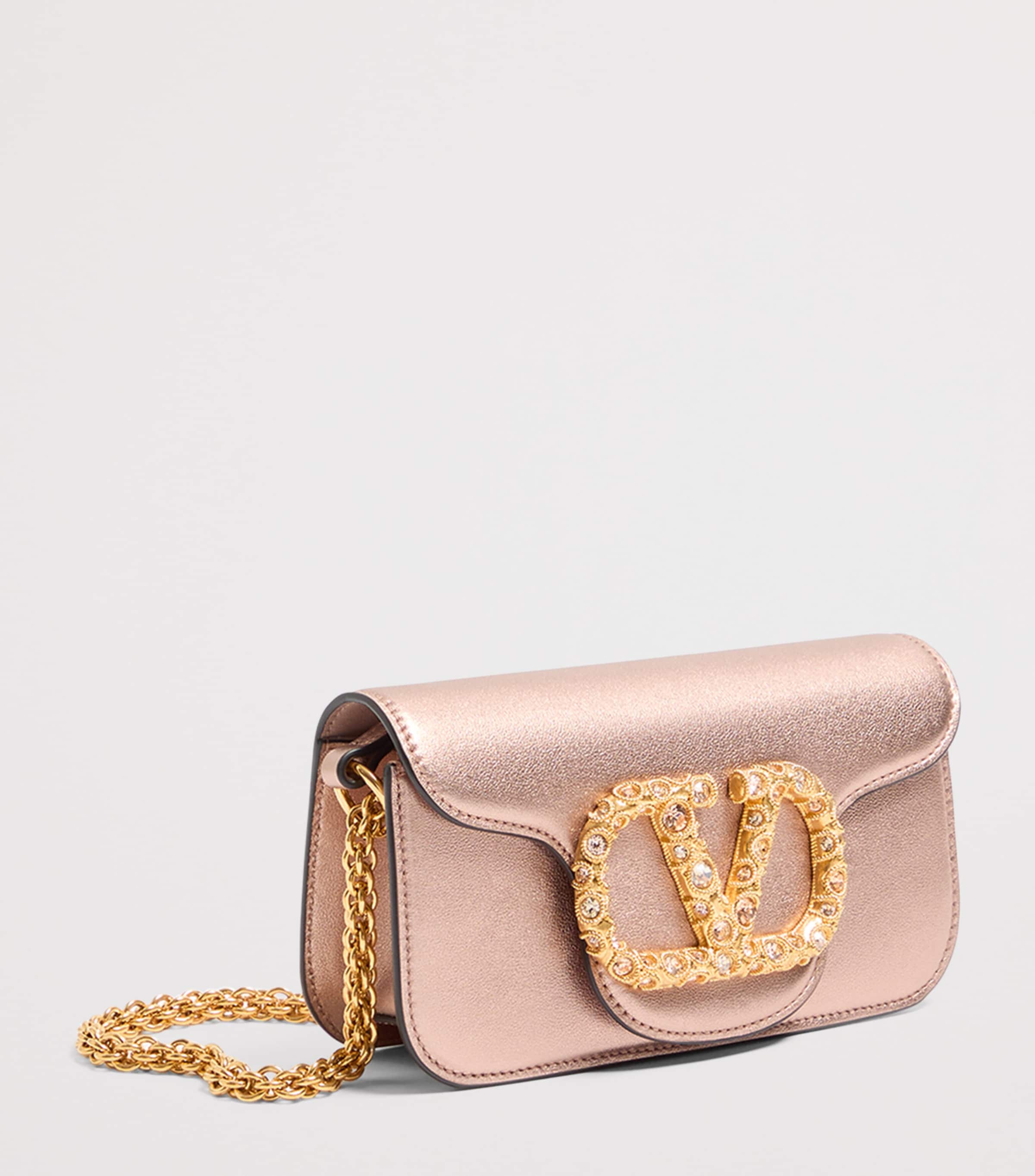 Small Leather Locò Shoulder Bag C2E Image 2