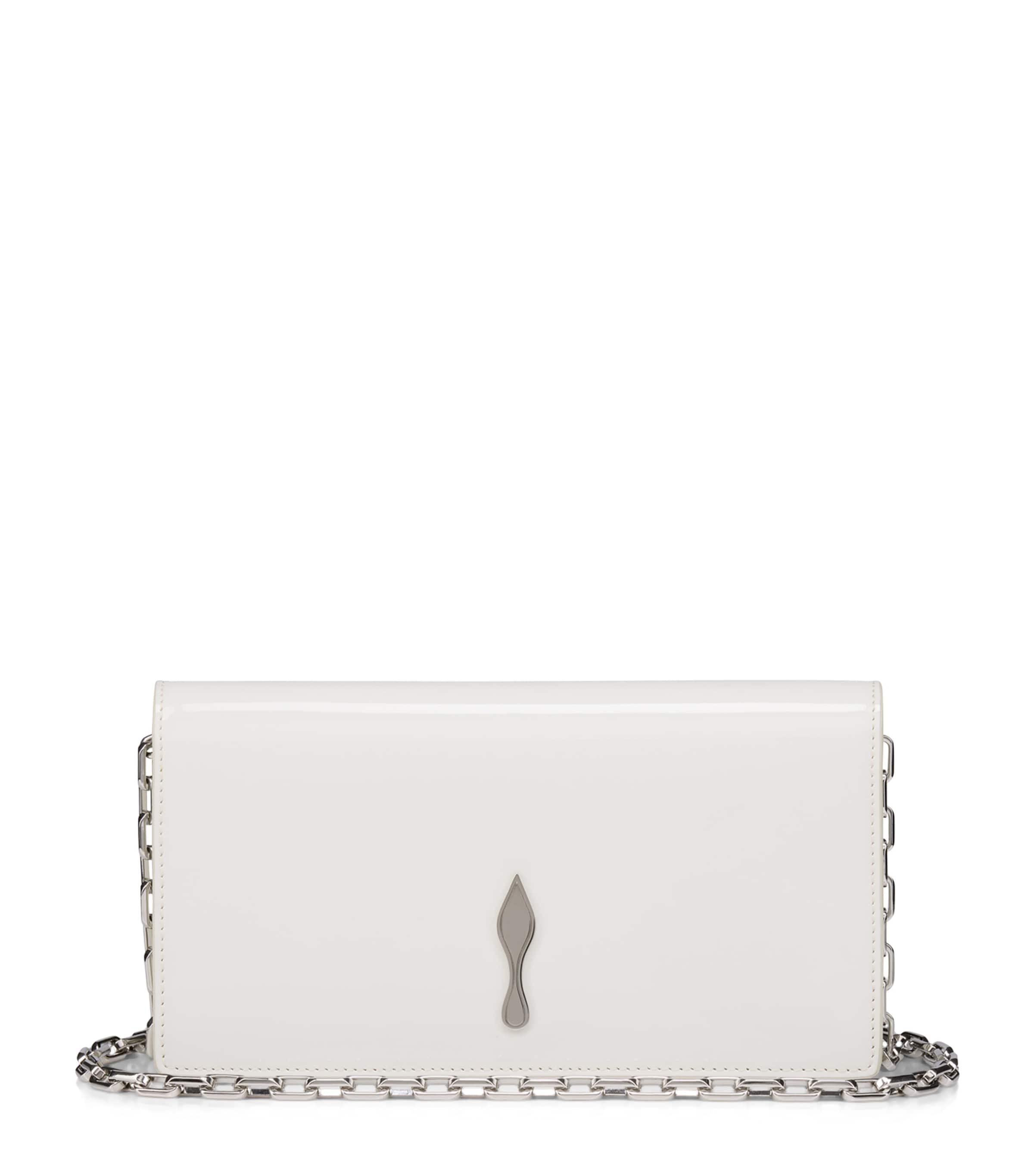 Christian Louboutin Bettina Patent Leather Clutch Bag Image 1
