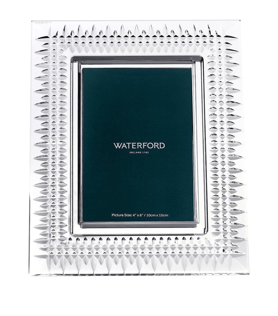 Waterford Lismore Diamond Picture Frame (4" x 6") Clear Image 1