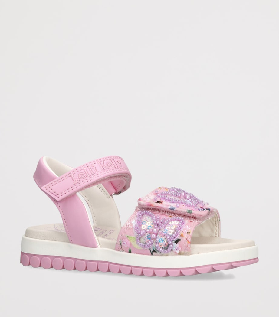 Lelli Kelly Serena Sandals Pink Comb Image 3
