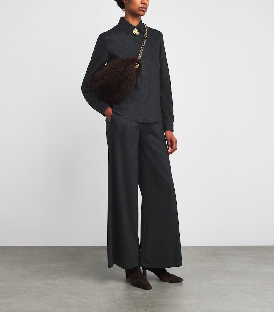 Wide-Leg Trousers 8070 ARDESIA Image 2