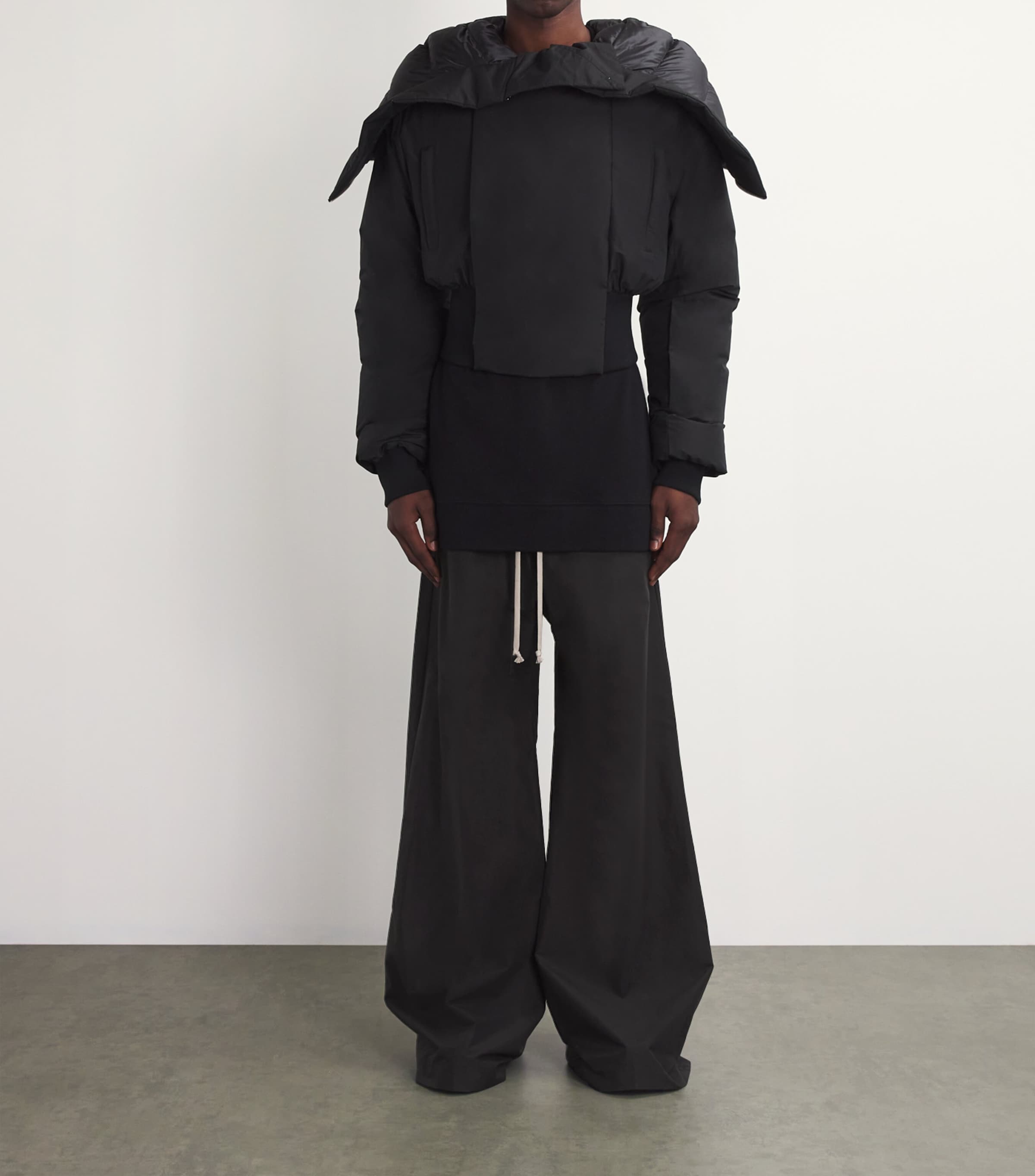Rick Owens Mens x Moncler Wide-Leg Bella Trousers Image 2