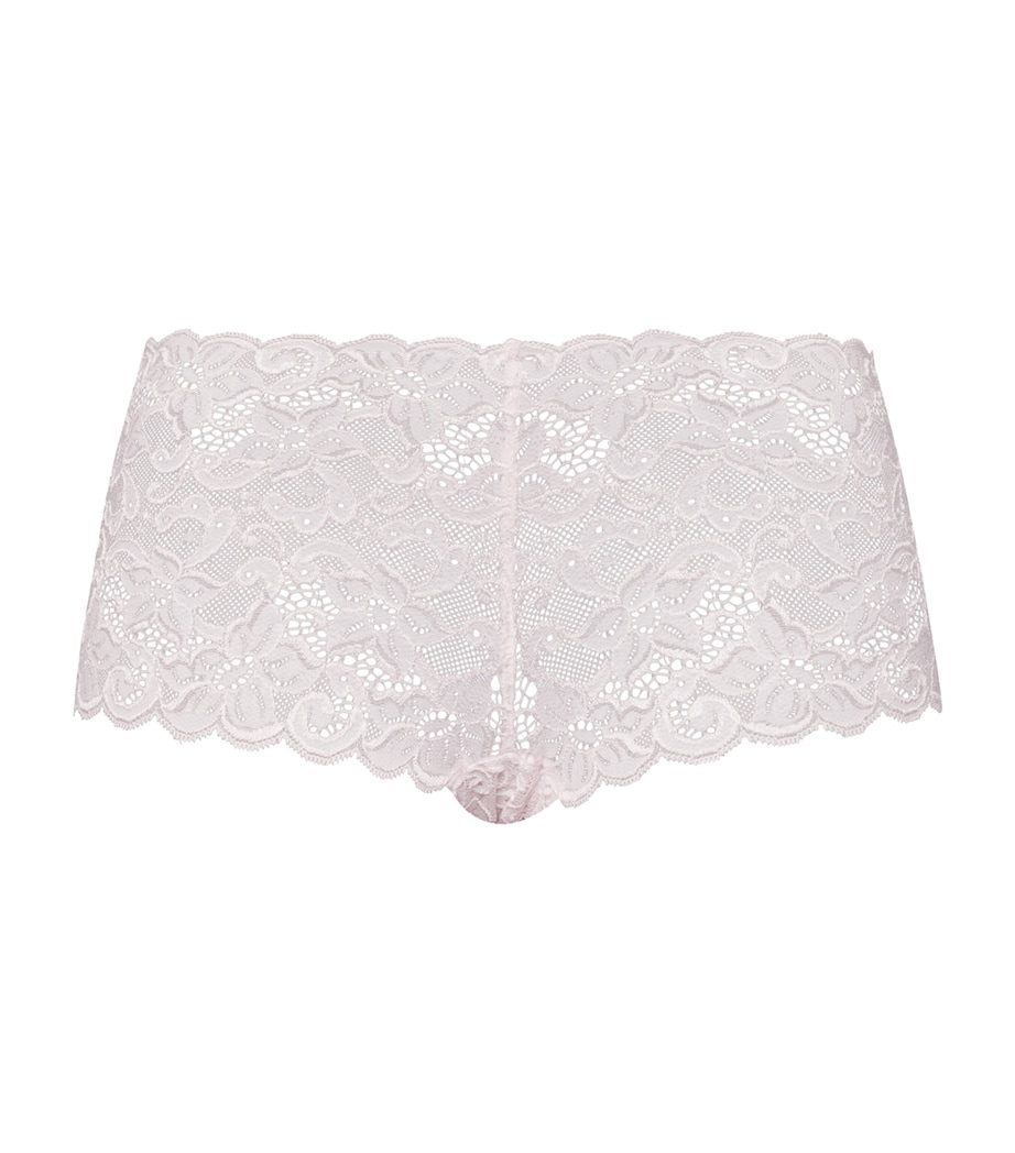 Moments Lace Boy Shorts HONEYDEW Image 1
