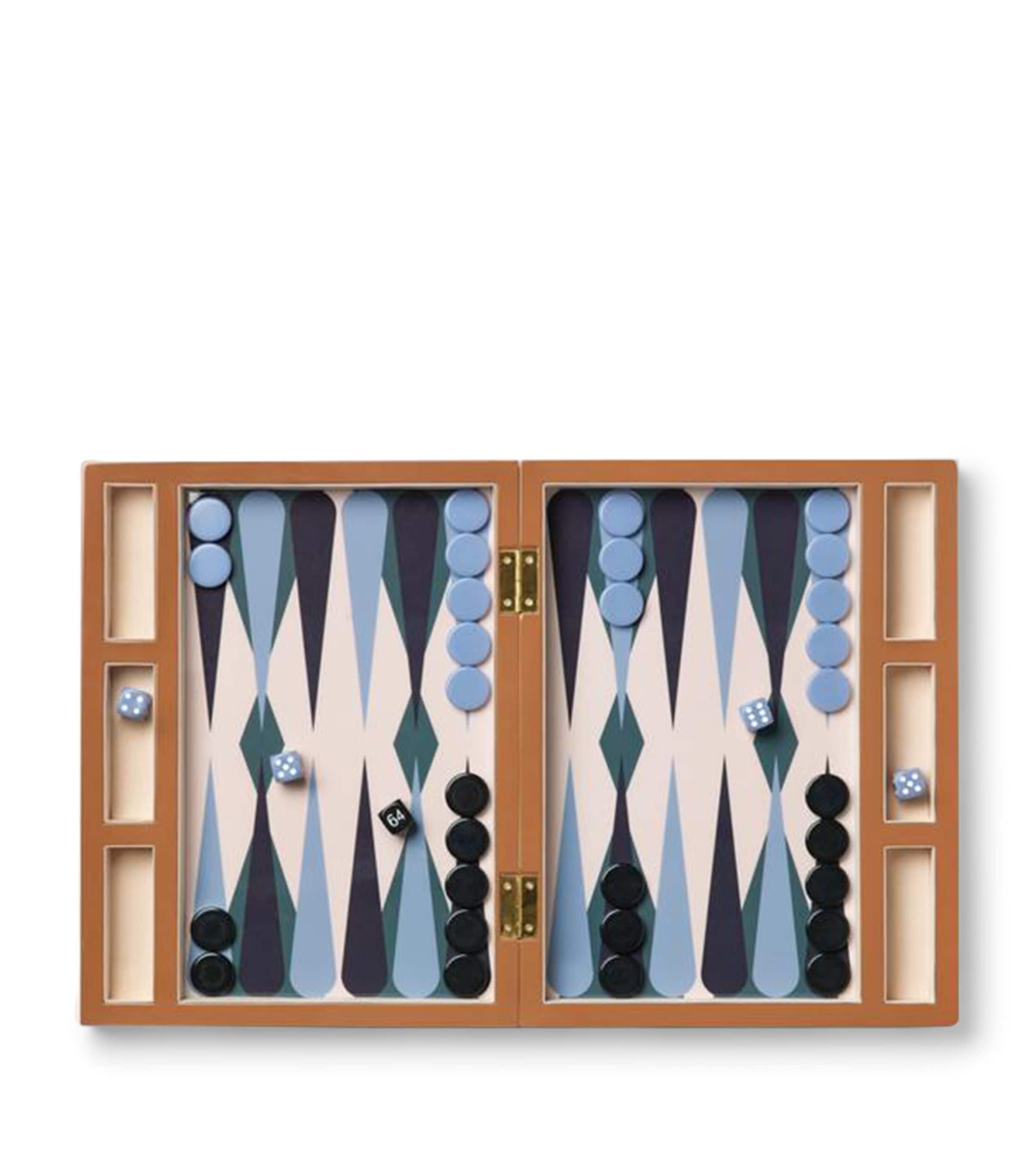 Lacquered Backgammon Set MULTI Image 3