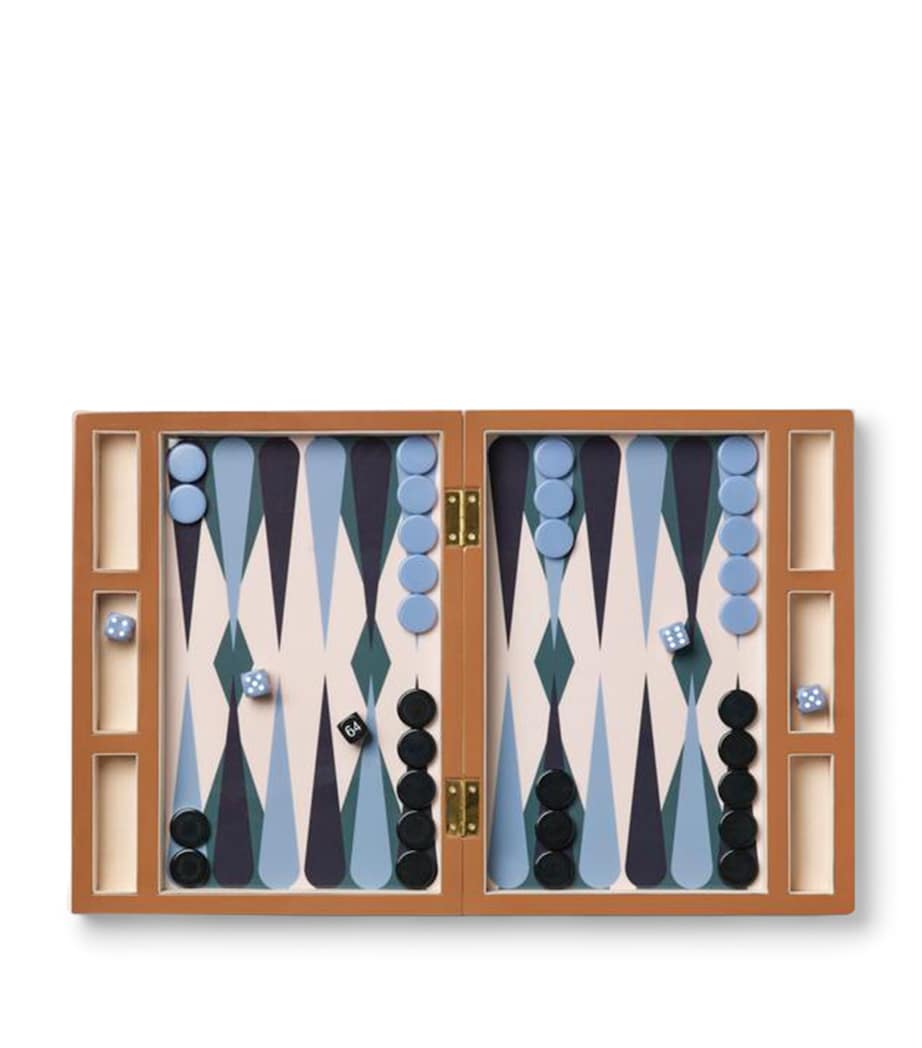Lacquered Backgammon Set MULTI Image 3