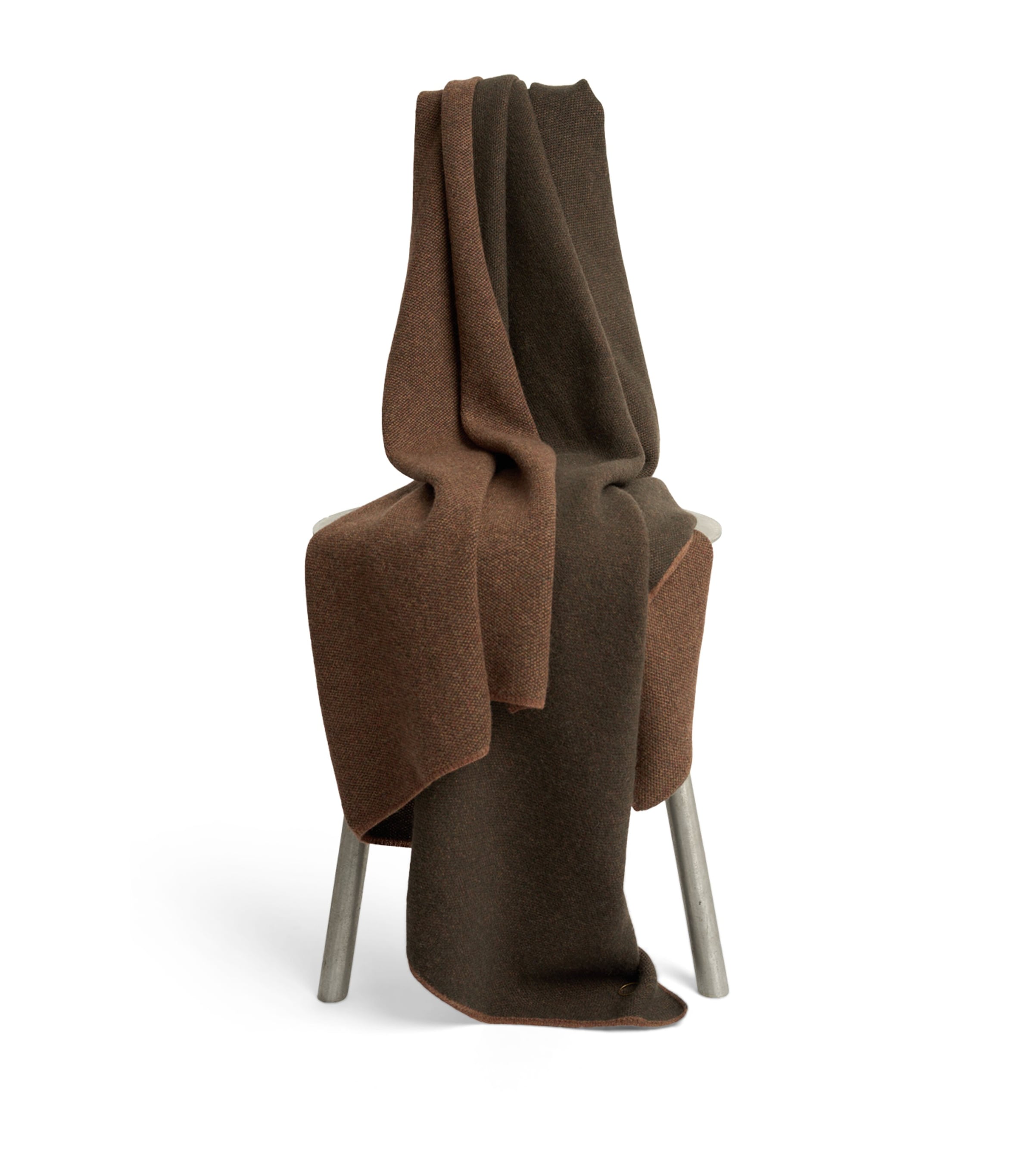 Cashmere Mandu Throw (180cm x 120cm) CARAMEL_FOREST Image 2