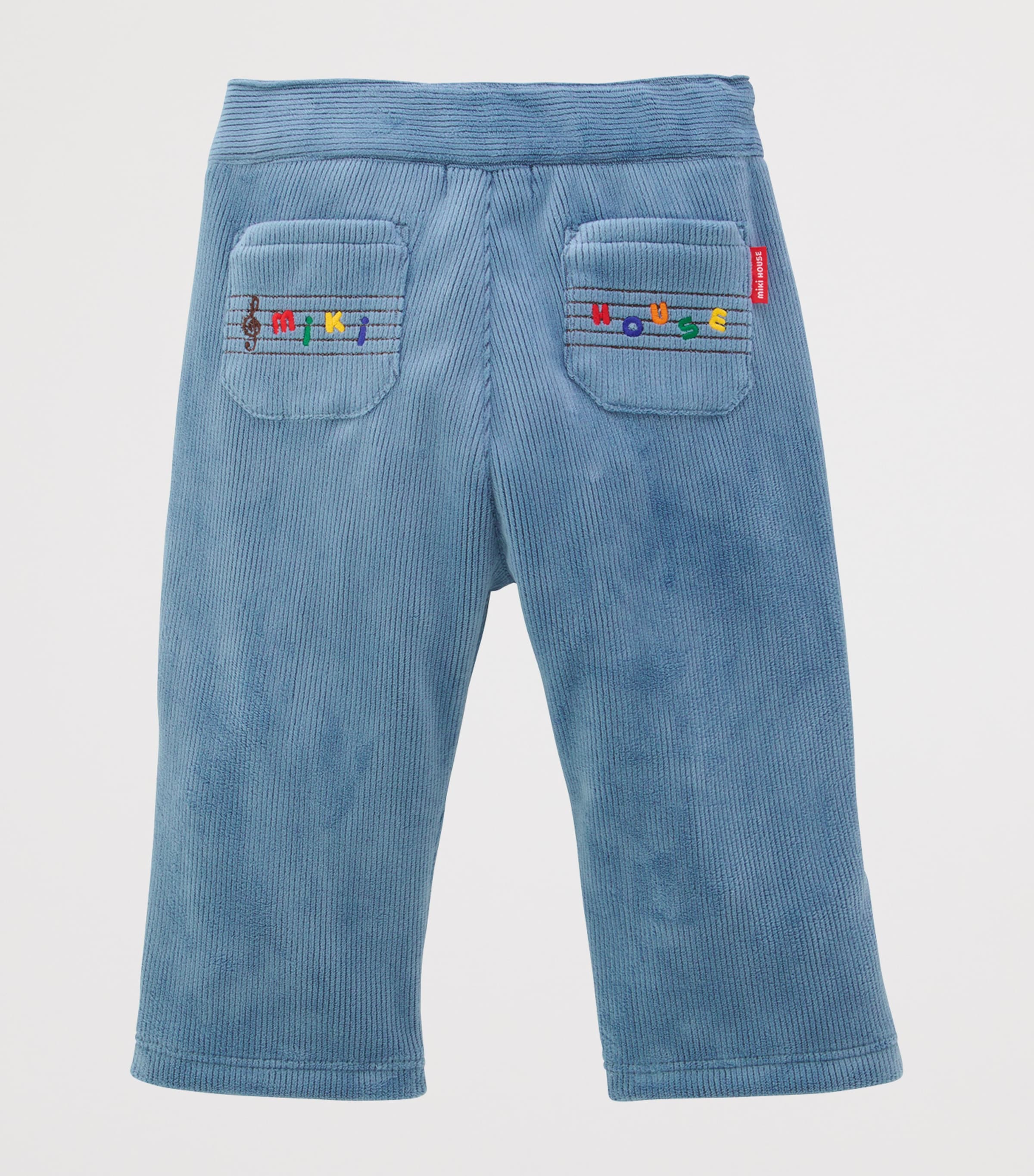 Miki House Corduroy Pucci Logo Trousers (1-7 Years) Image 2