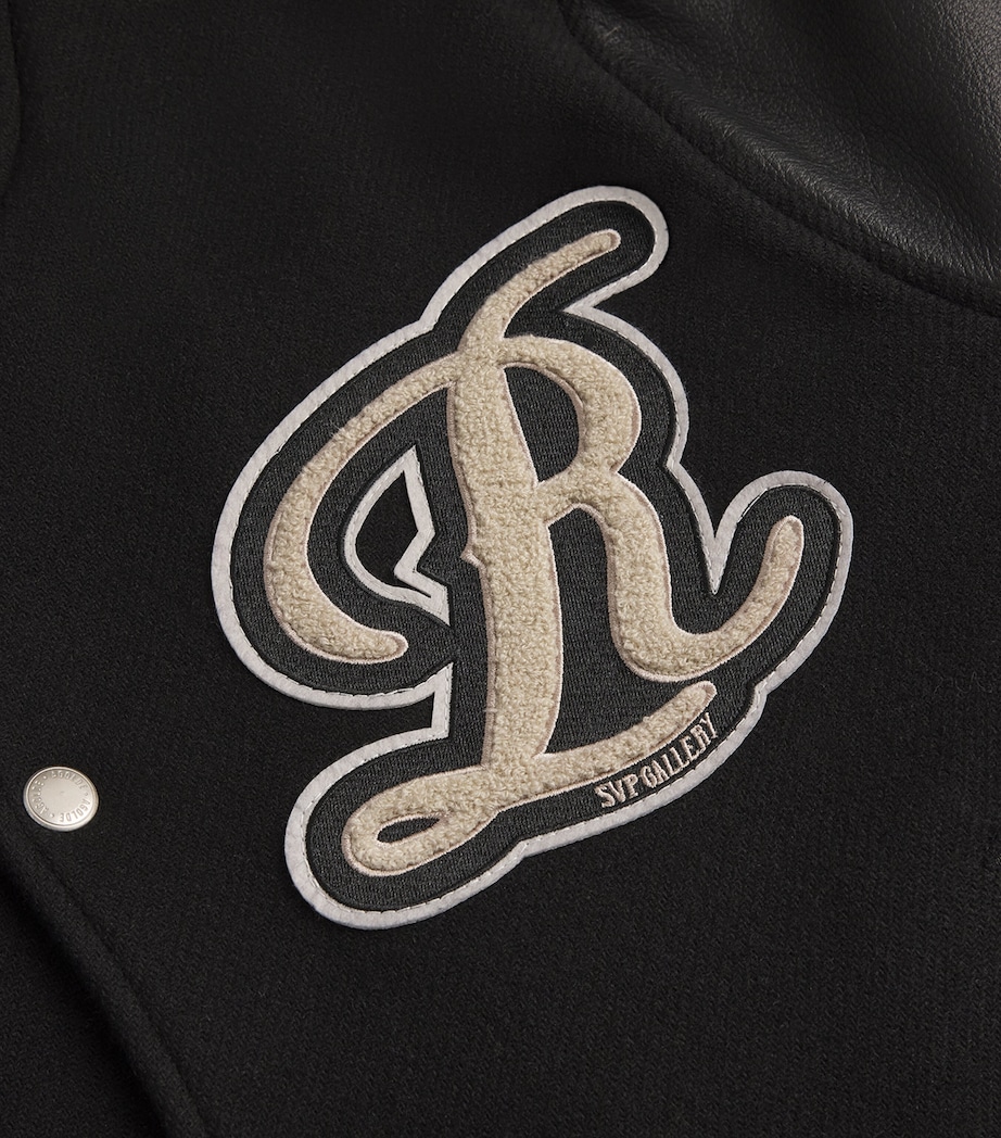 x RSVP Gallery Bomber Jacket BLACK Image 5