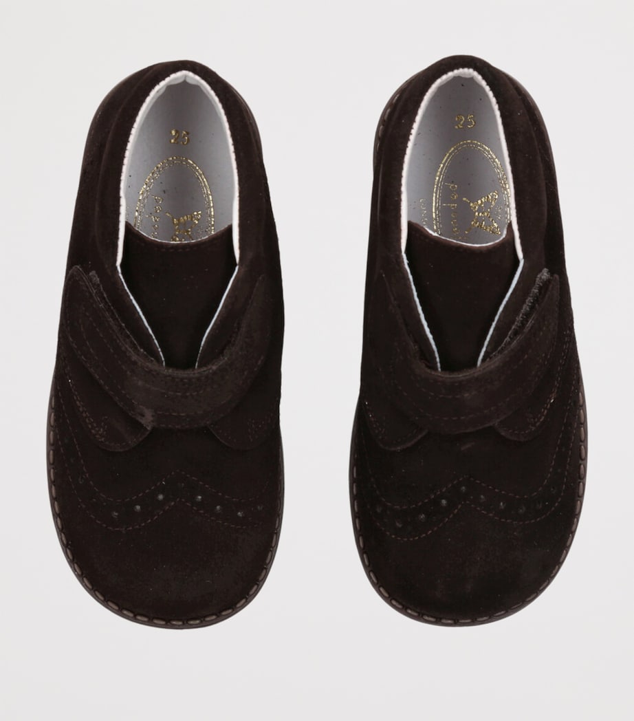 Suede Jimmy Boots BROWN Image 4