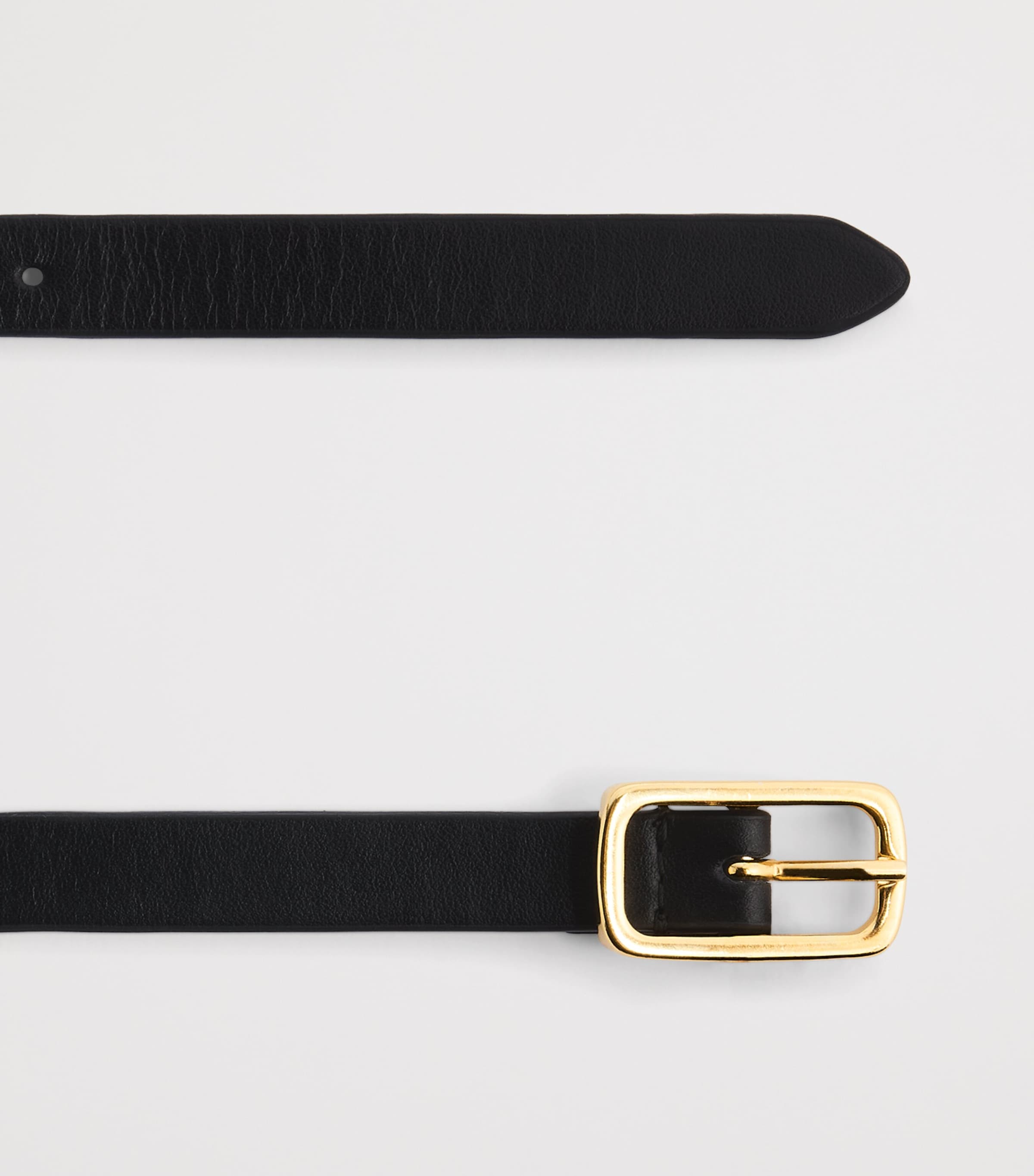 Claudie Pierlot Leather Charm Belt Black Image 3