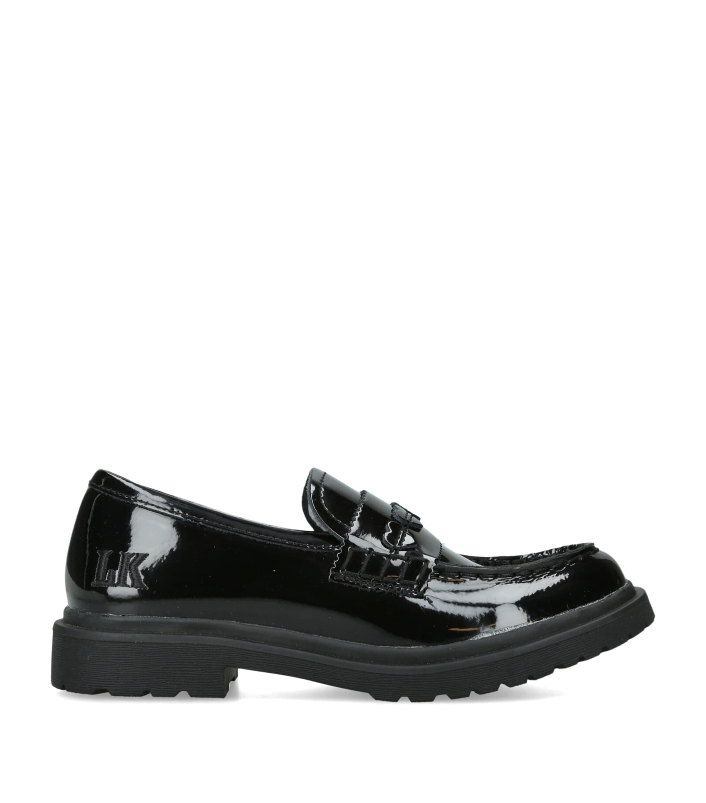 Lelli Kelly Patent Leather Clara Loafers Black Image 1