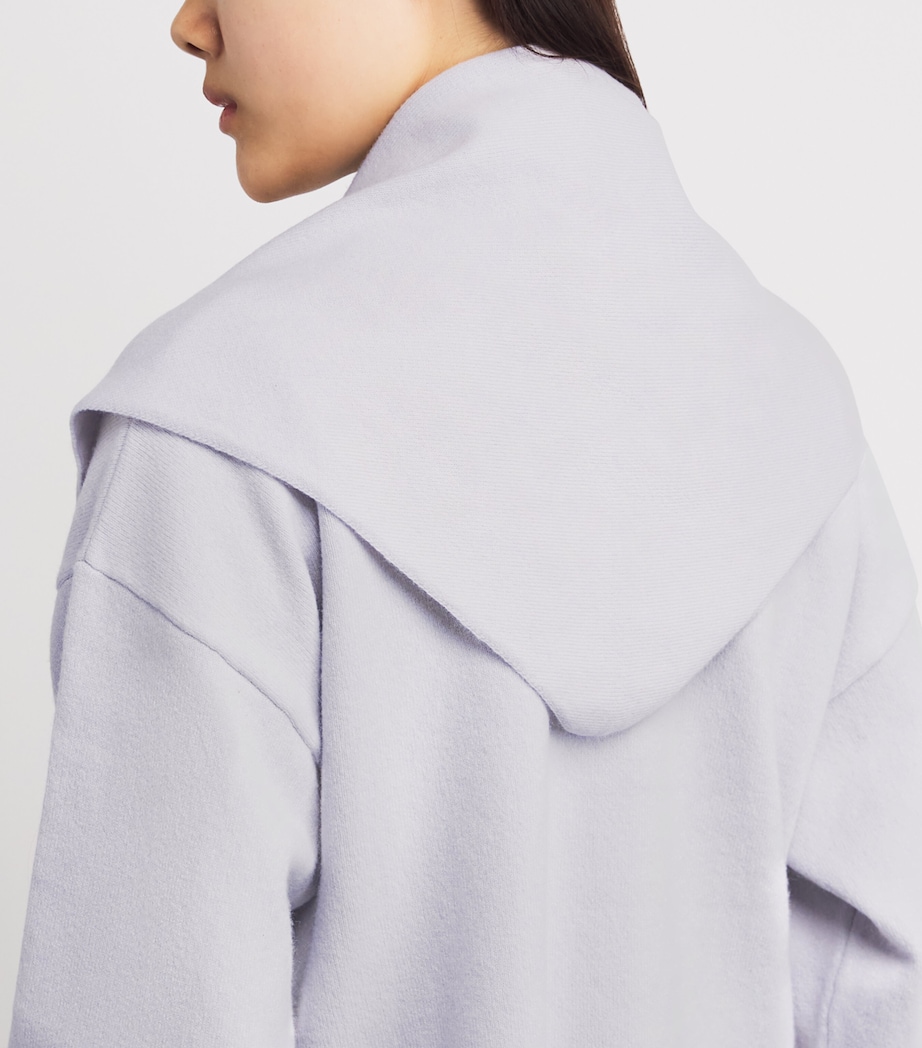 Cashmere-Blend No.35 Bandana Triangle Neck Scarf HEAVEN Image 2