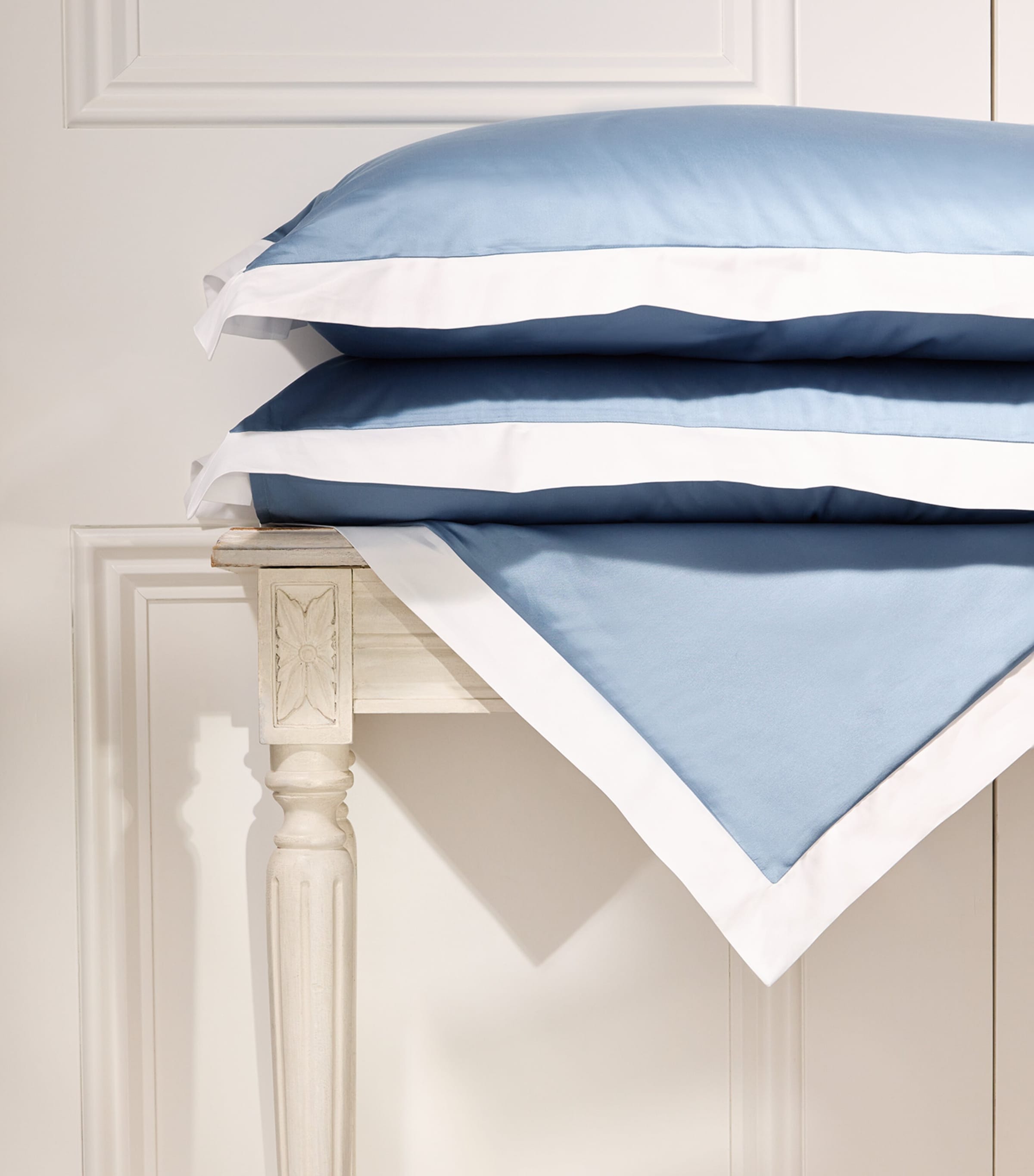 Celso De Lemos Emma King Pillowcase (50cm x 90cm) Ciel Image 5