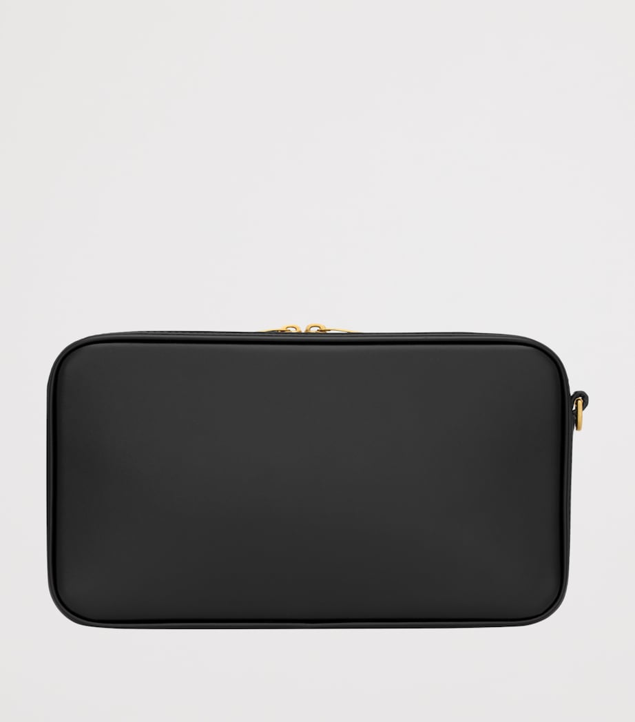 Saint Laurent Leather Logo Travel Pouch Image 2