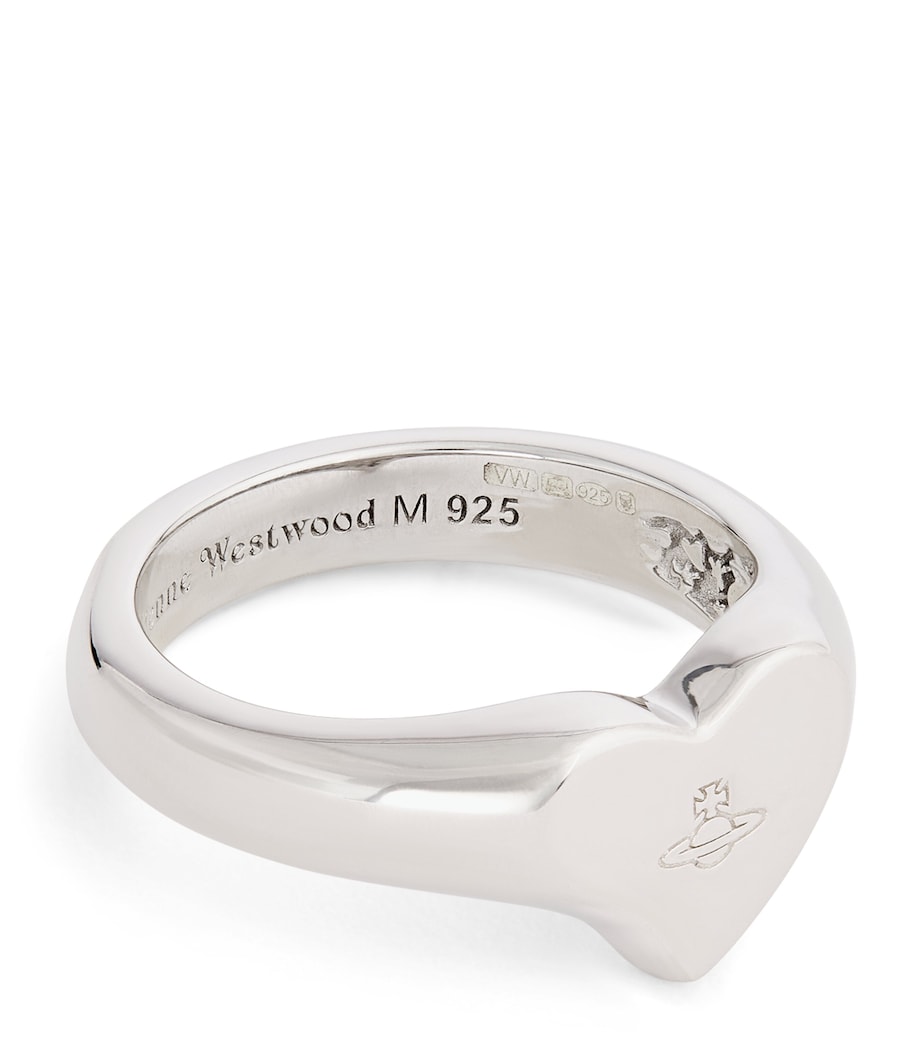 Vivienne Westwood Sterling Silver Marybelle Ring Rhodium Image 1