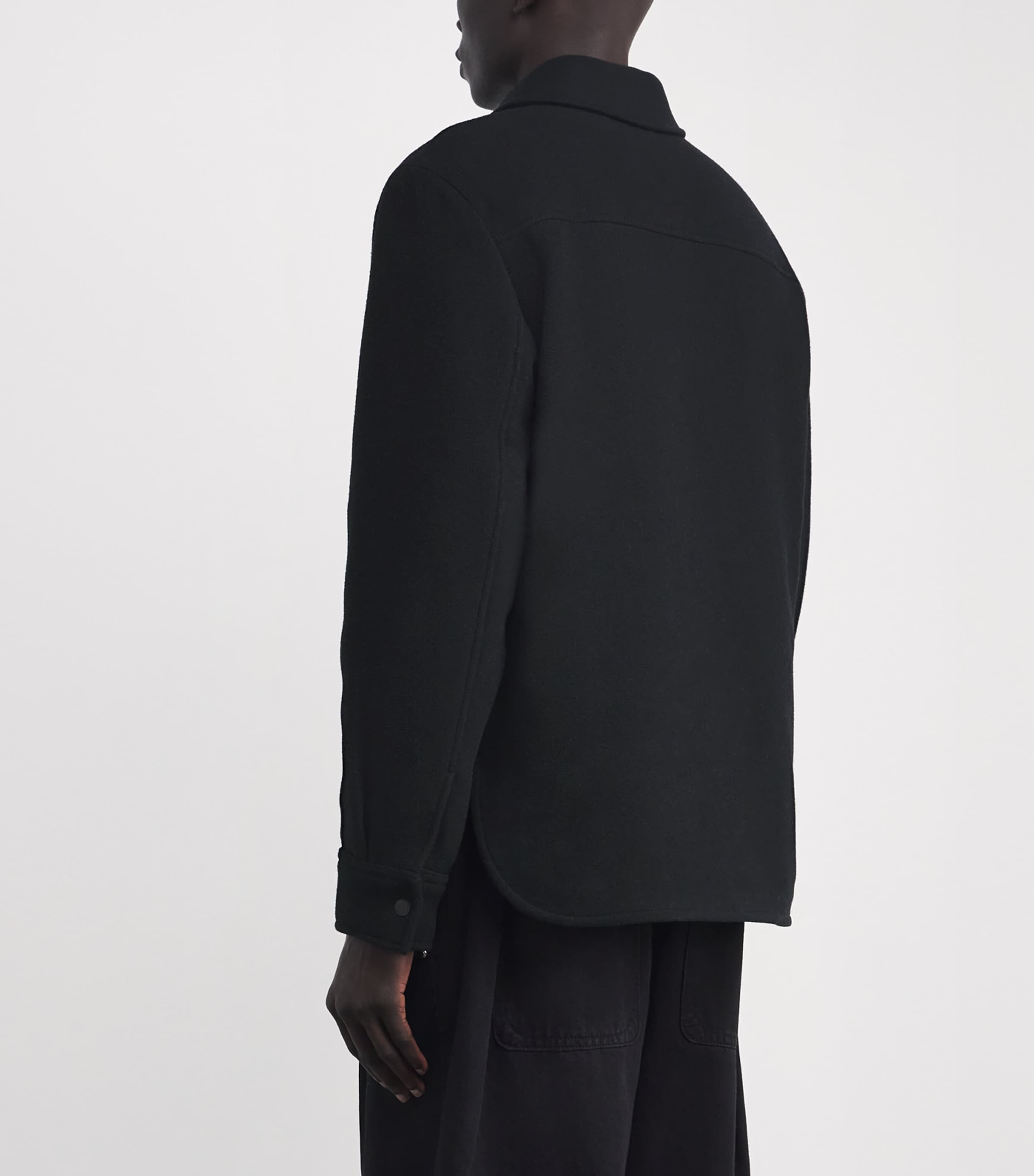 Wool-Cashmere-Blend Atkinson Overshirt 9061 Image 4