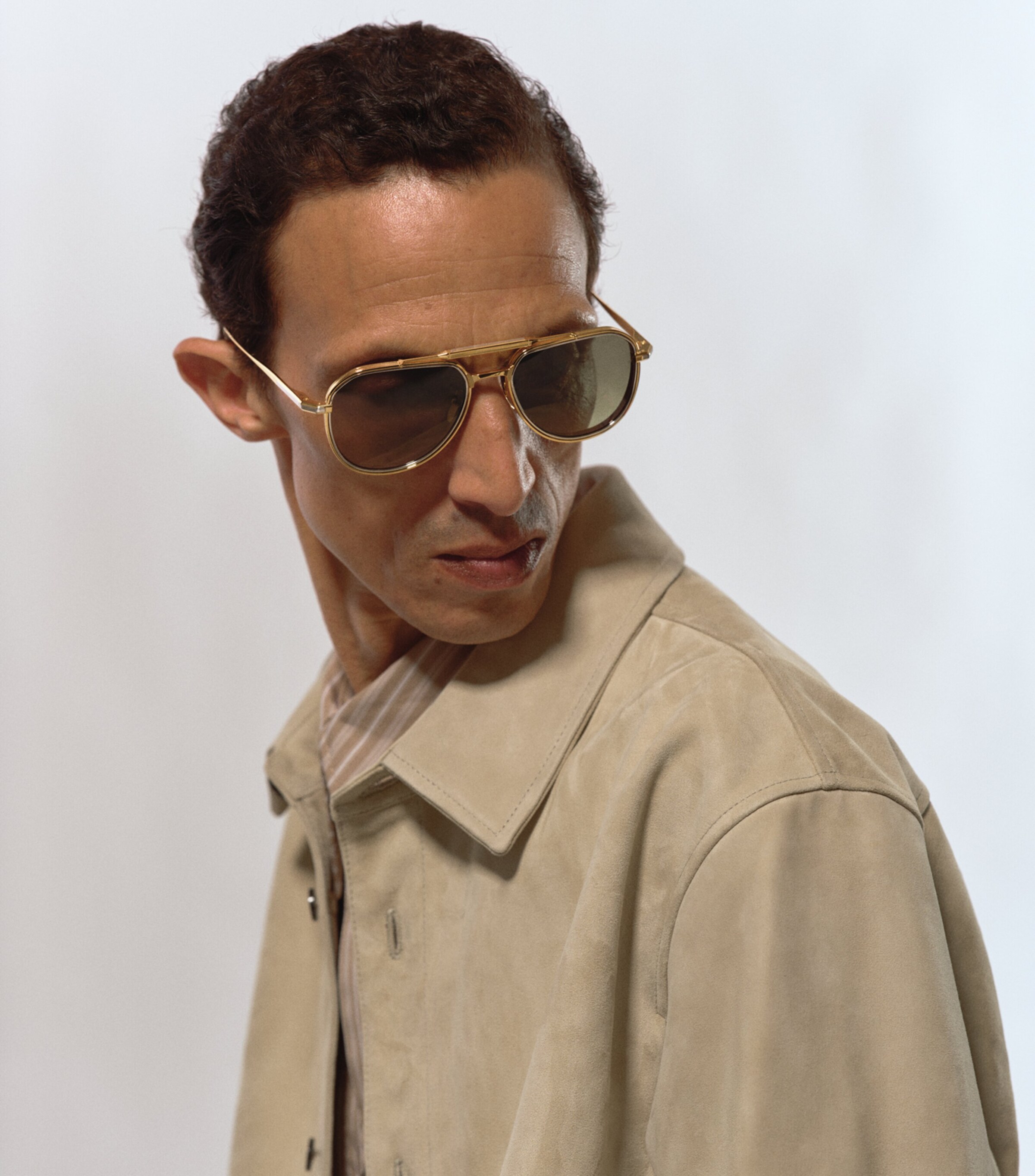 Jacques Marie Mage Titanium Commander Sunglasses Musket Image 2