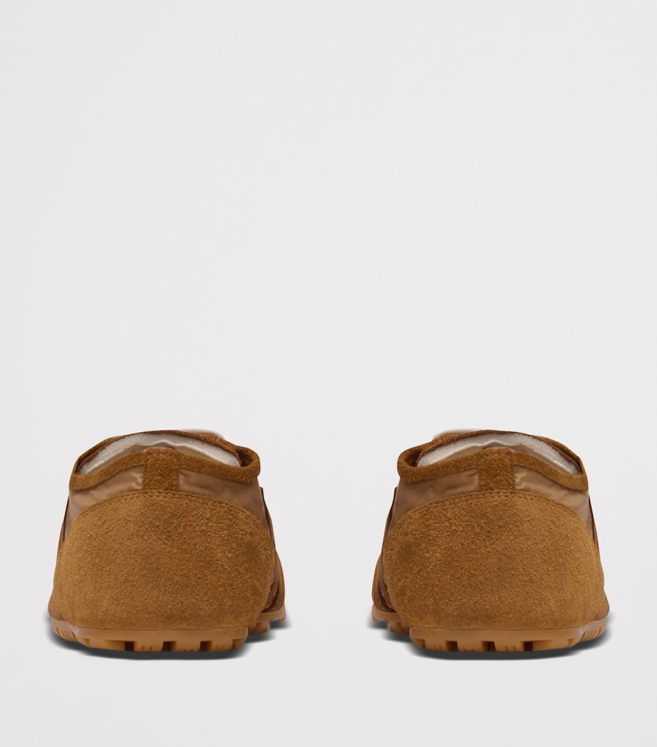 Balmain Suede Racer 45 Sneakers Beige Image 8