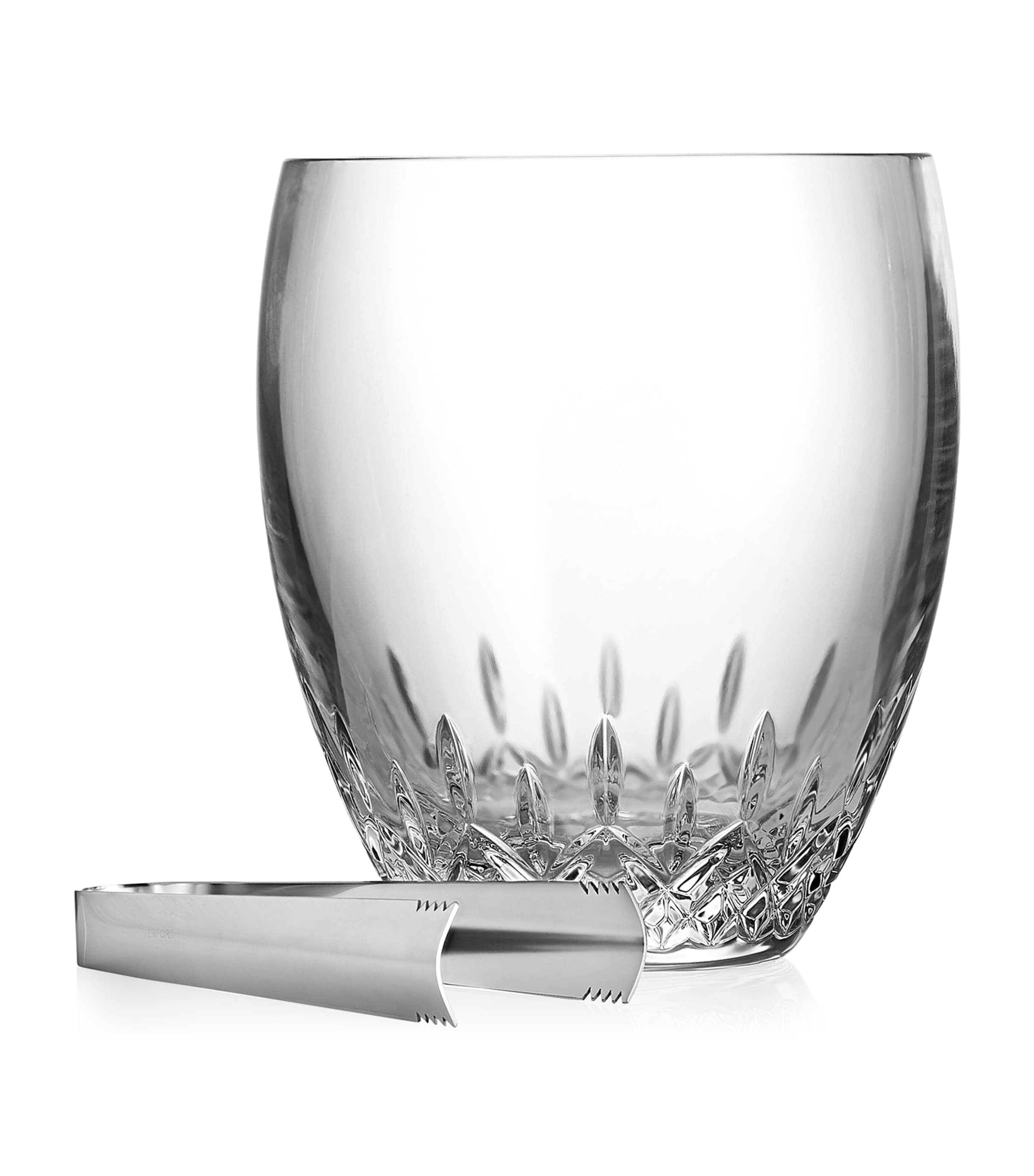 Waterford Lismore Essence Ice Bucket with Tongs | Dining | Barware | Ice Buckets & Wine Coolers | Designers | Waterford